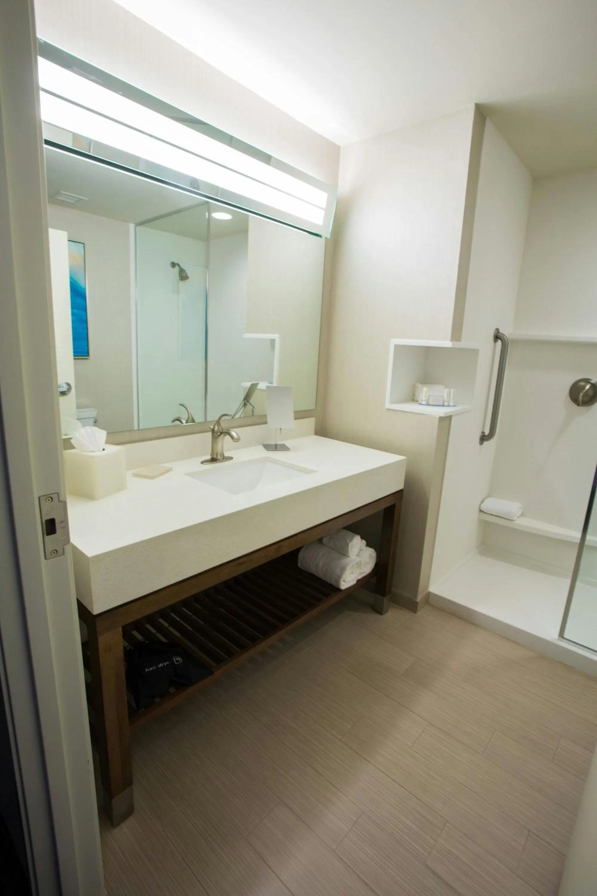 Bathroom in Courtyard by Marriott Lubbock Downtown/University Area