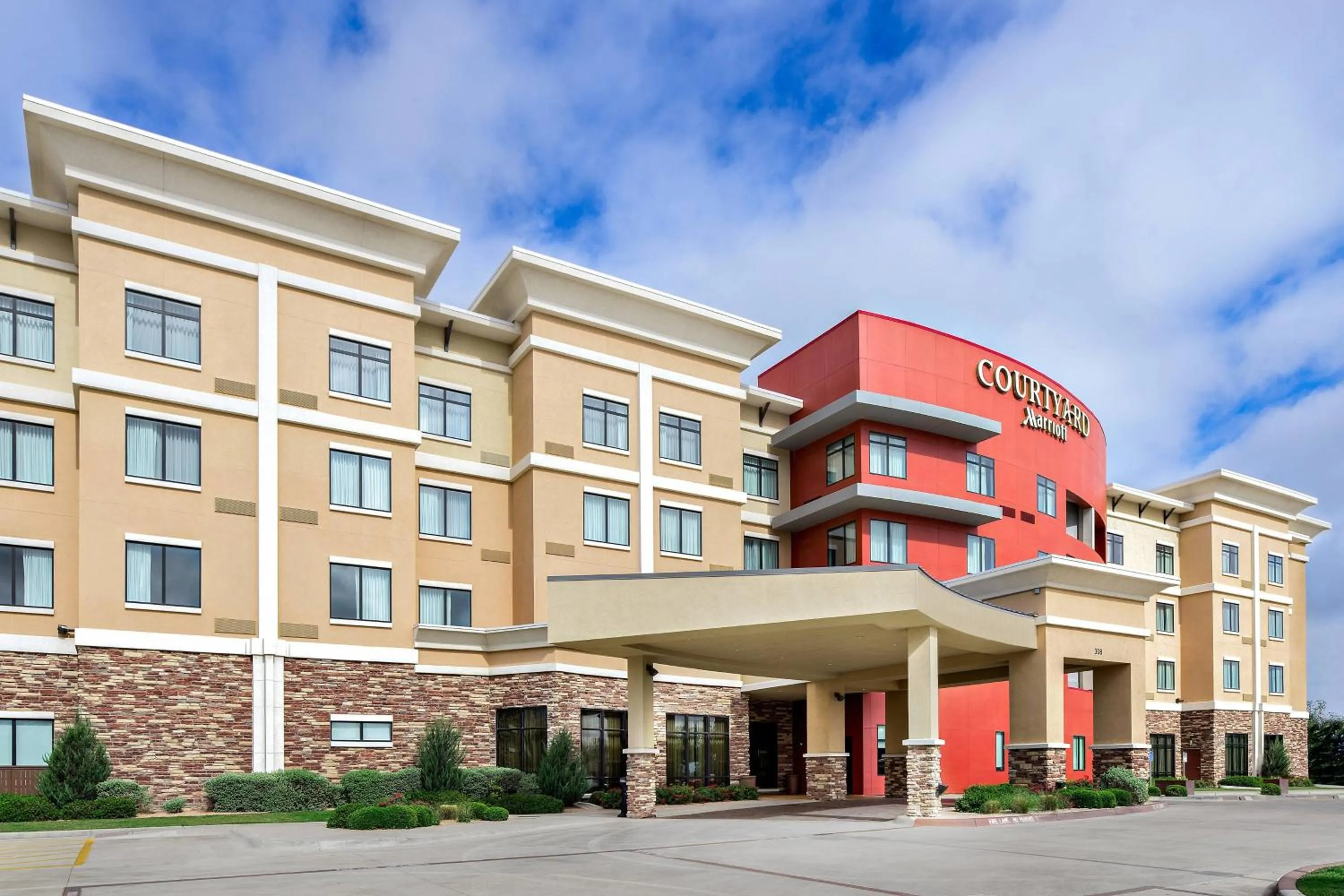 Property building in Courtyard by Marriott Lubbock Downtown/University Area