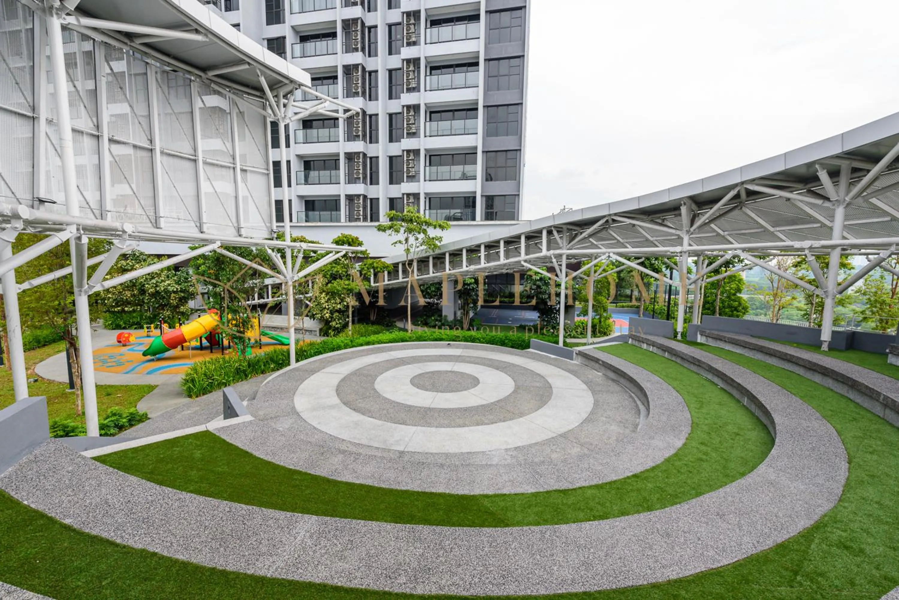 Property building in Trion Premier Suites Kuala Lumpur