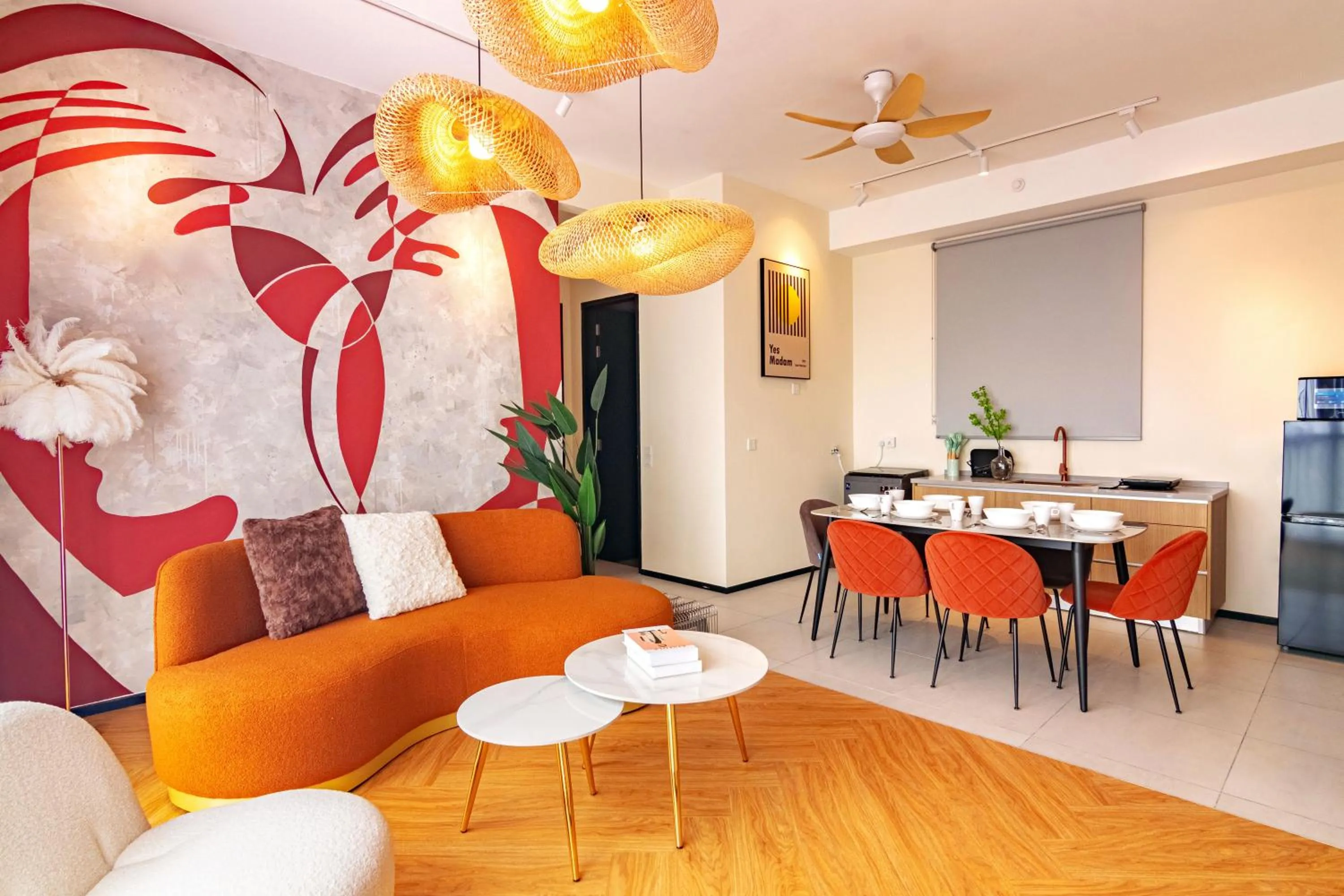 Living room in Urban Suites, Signature Collection by Stellar ALV