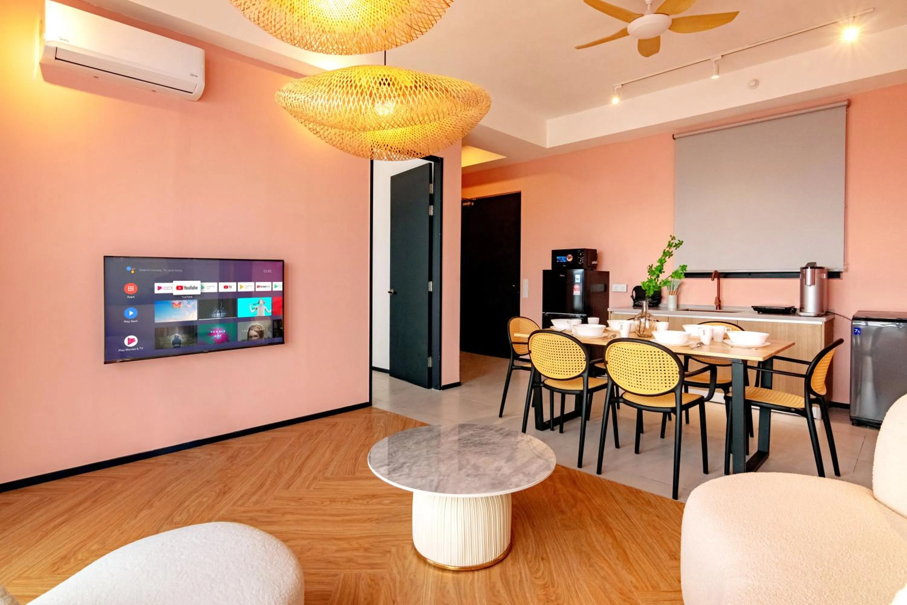 Living room in Urban Suites, Signature Collection by Stellar ALV