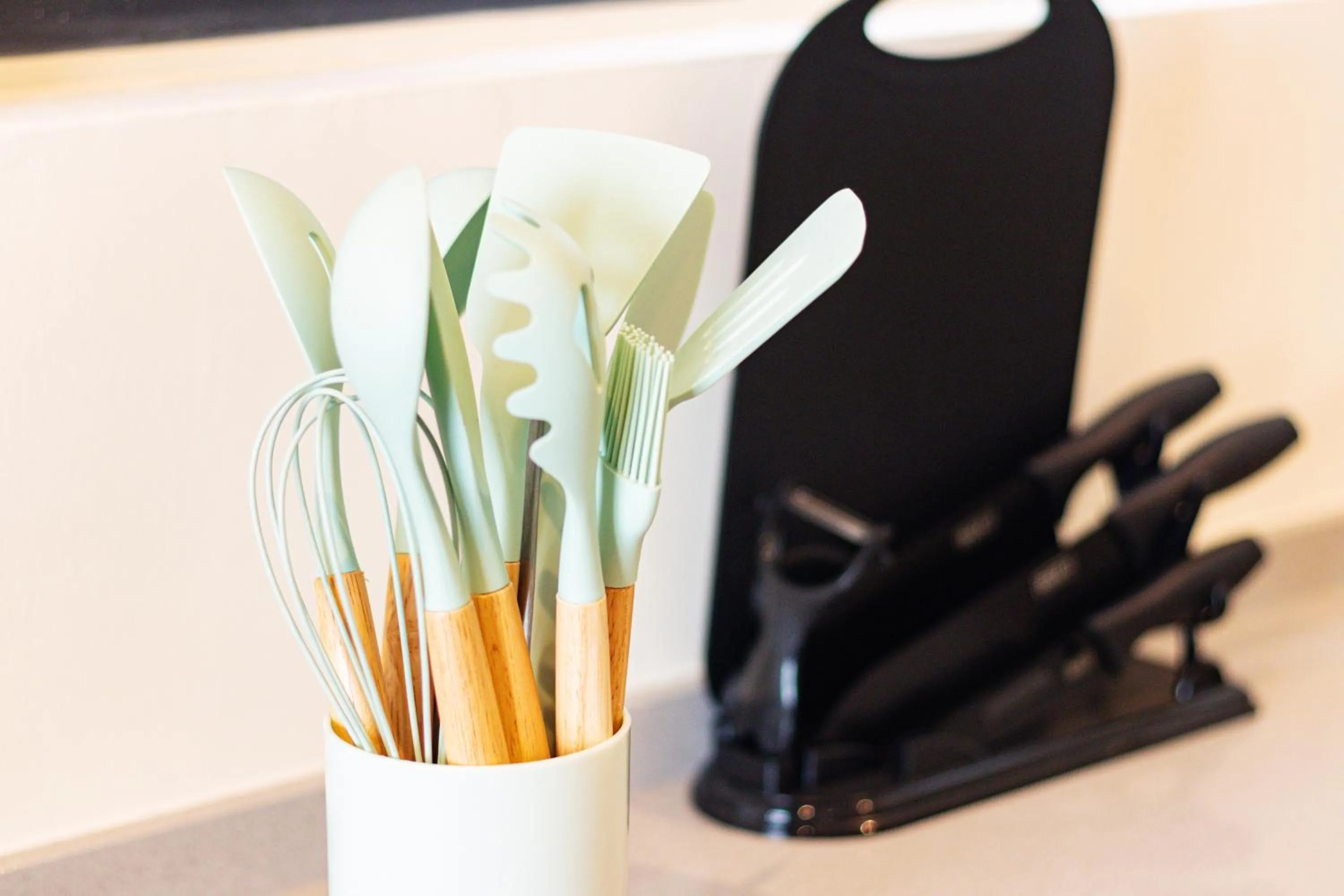 Kitchen or kitchenette in Urban Suites, Signature Collection by Stellar ALV