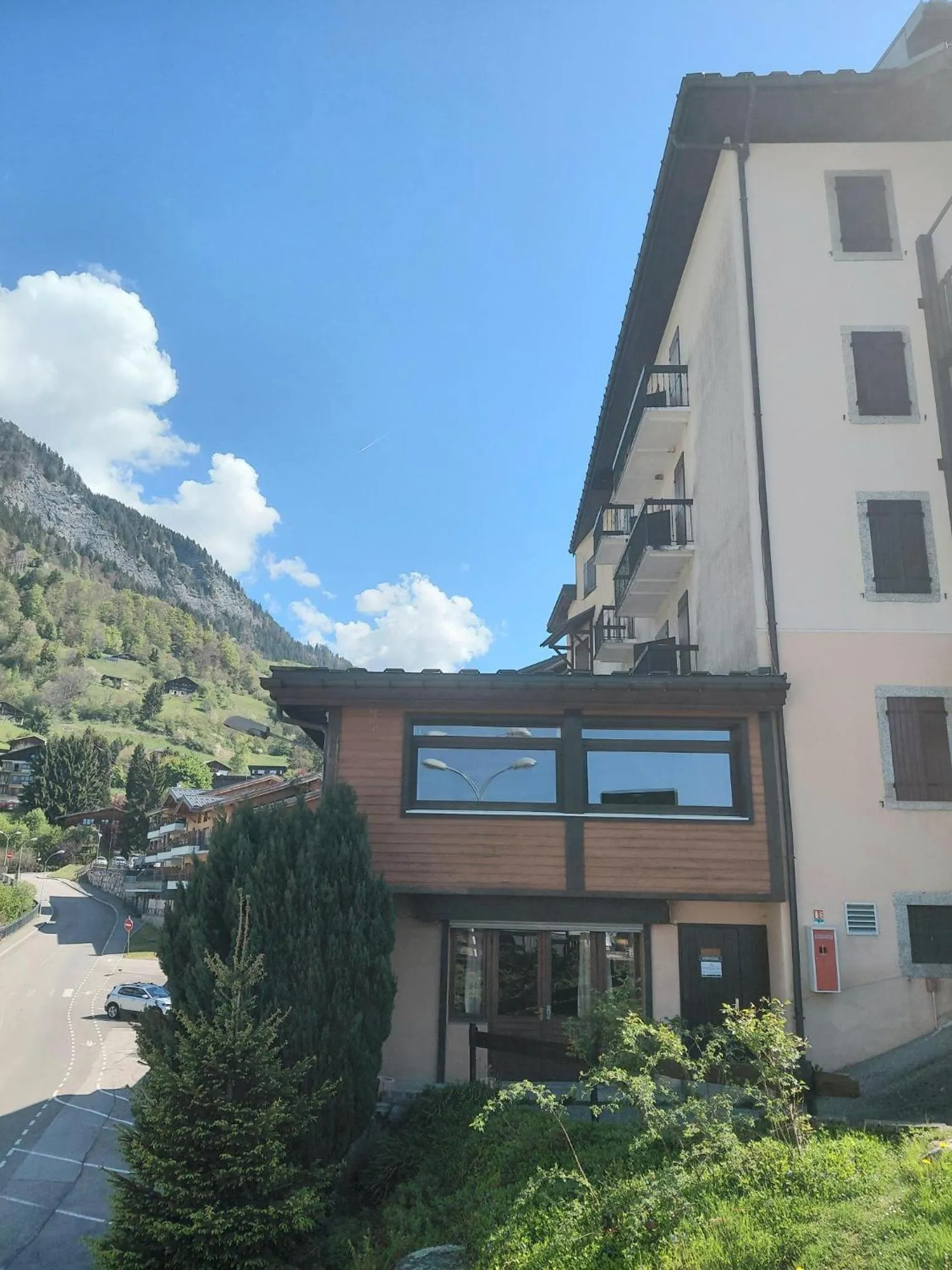 View (from property/room) in Hôtel Le MontBlanc