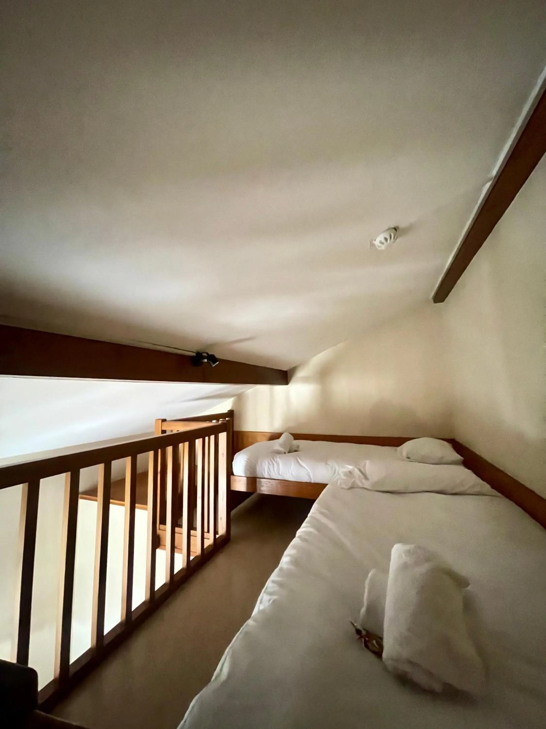 Bed in Hôtel Le MontBlanc