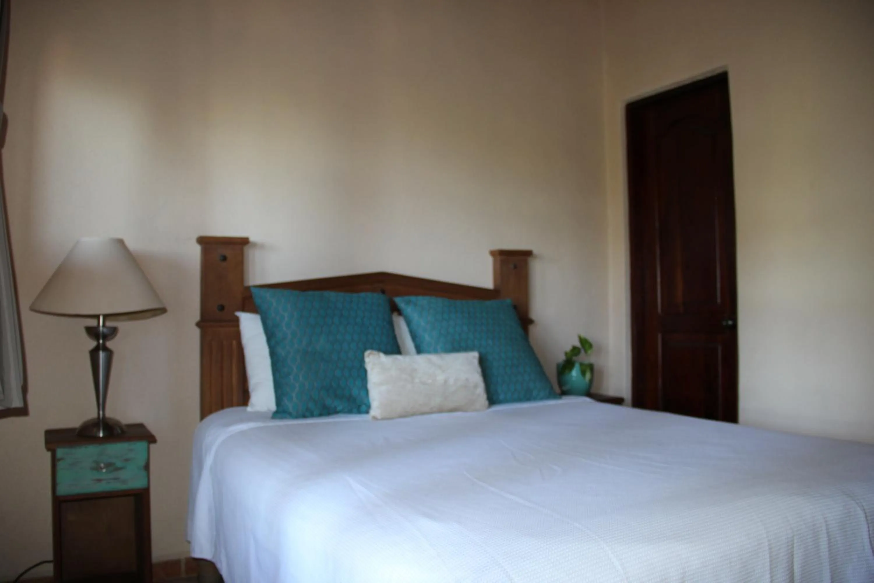 Bed in Villas Vista Suites Sayulita