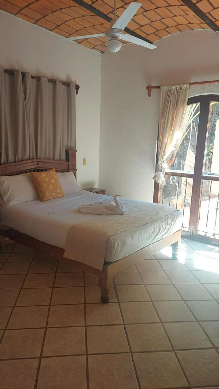 Bed in Villas Vista Suites Sayulita