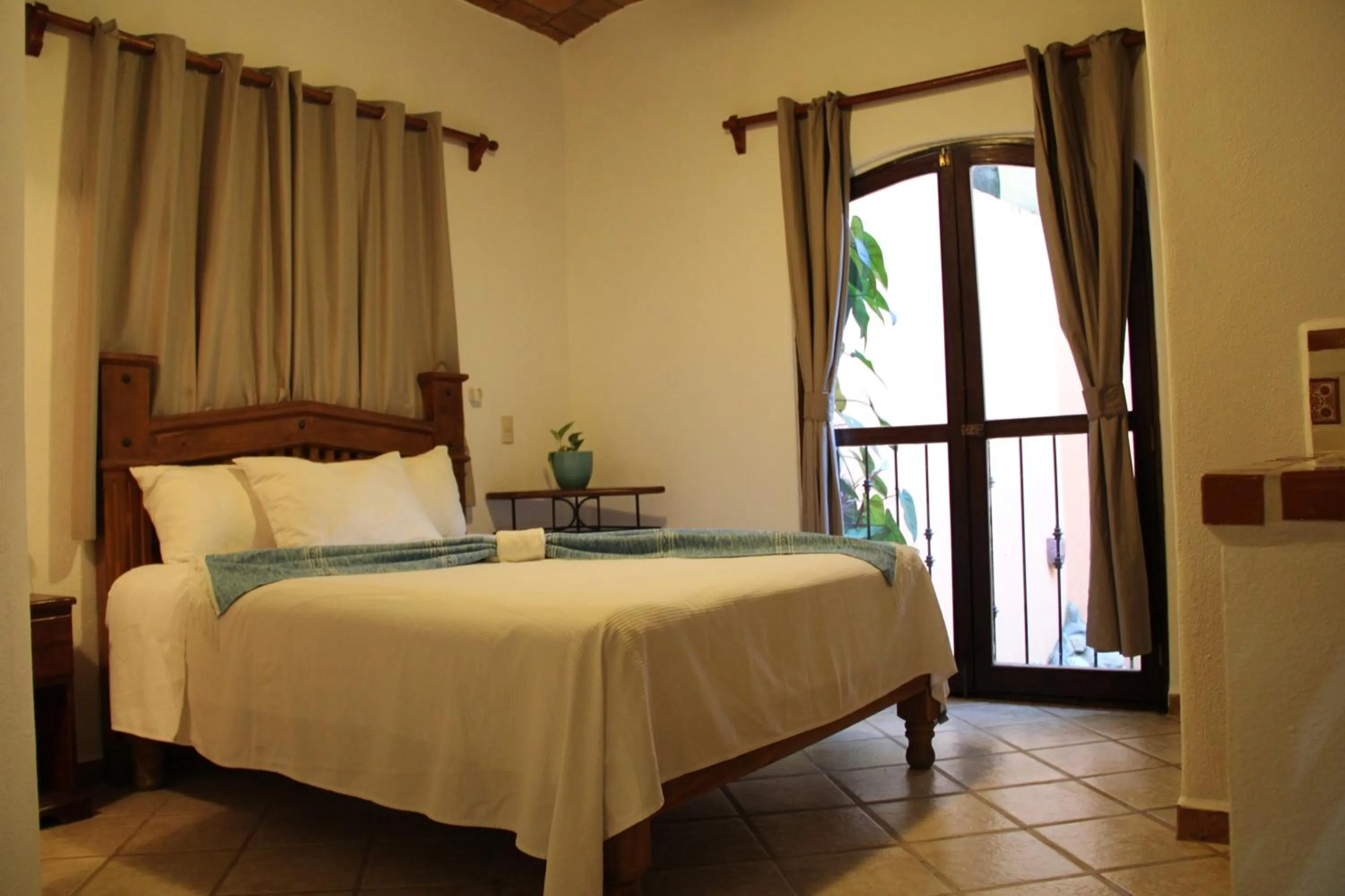 Bed in Villas Vista Suites Sayulita