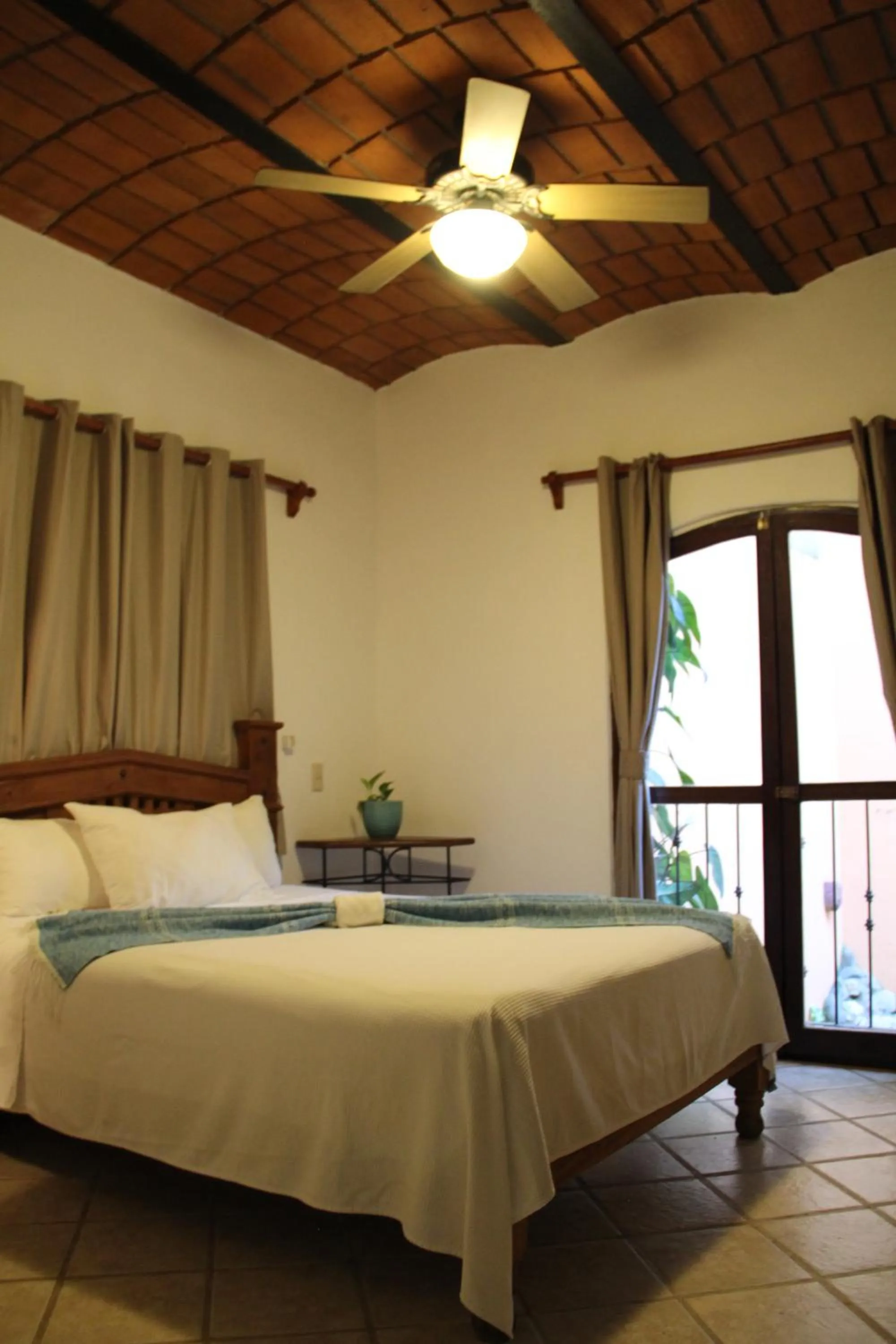 Bed in Villas Vista Suites Sayulita