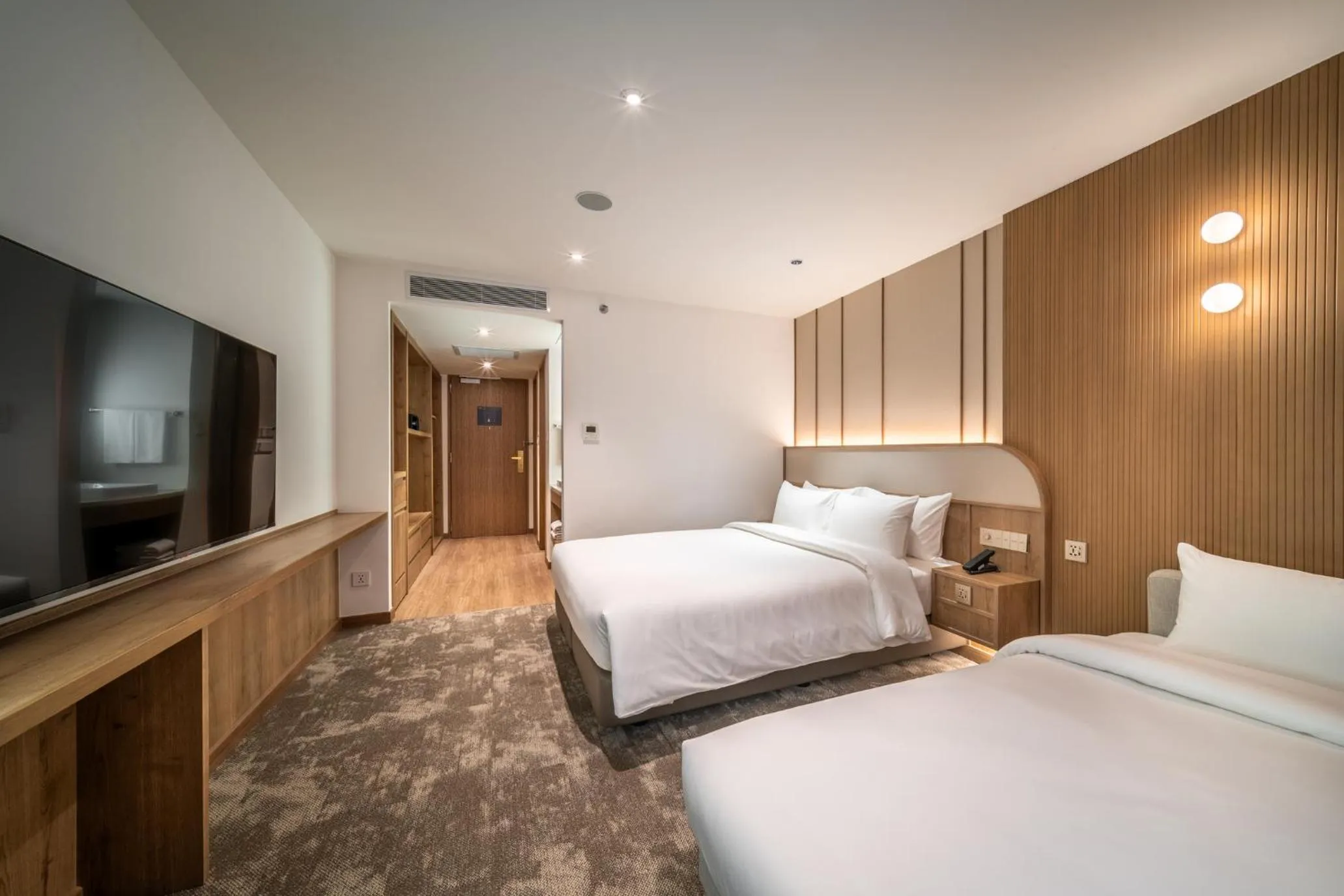 Bed in Sotetsu Grand Fresa Bangkok