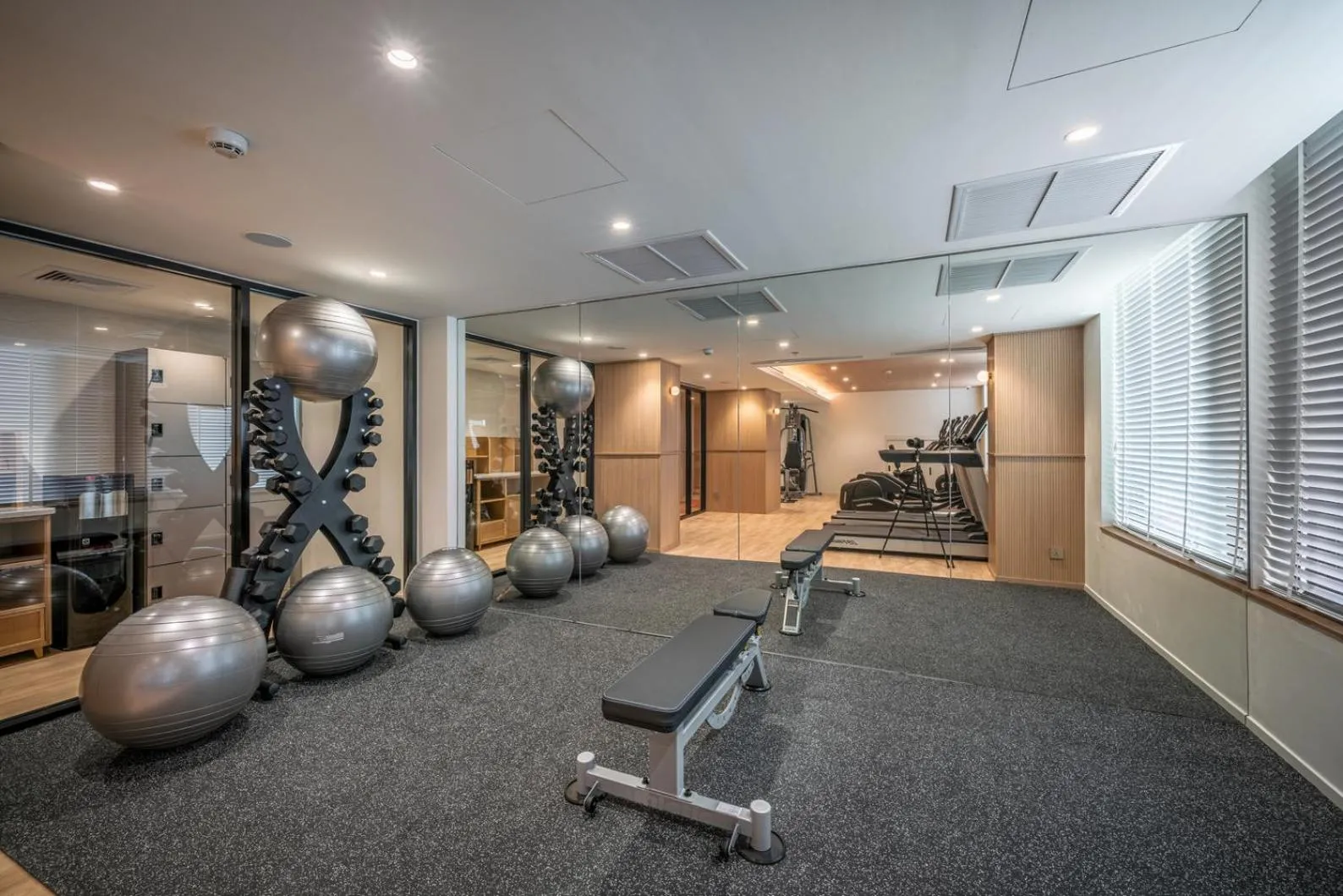 Fitness centre/facilities in Sotetsu Grand Fresa Bangkok