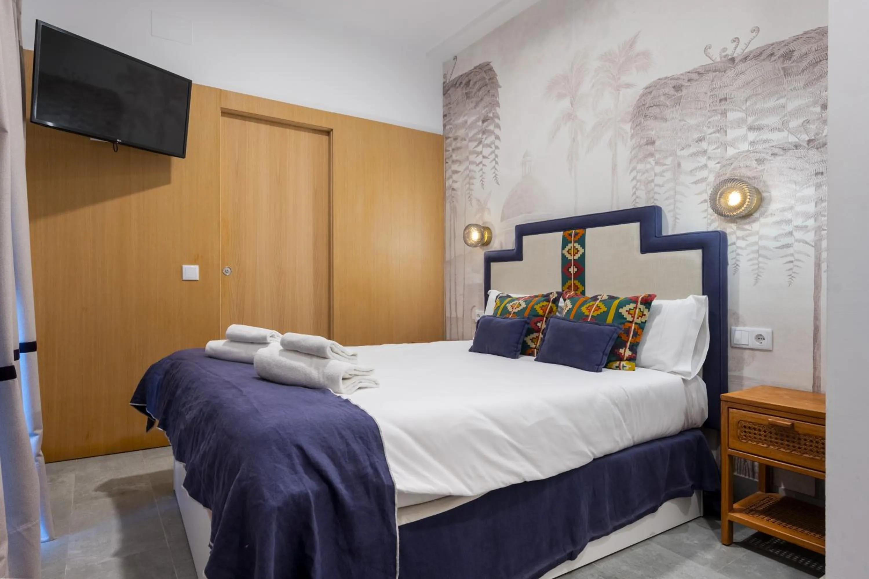 Bed in Posada de los Venerables