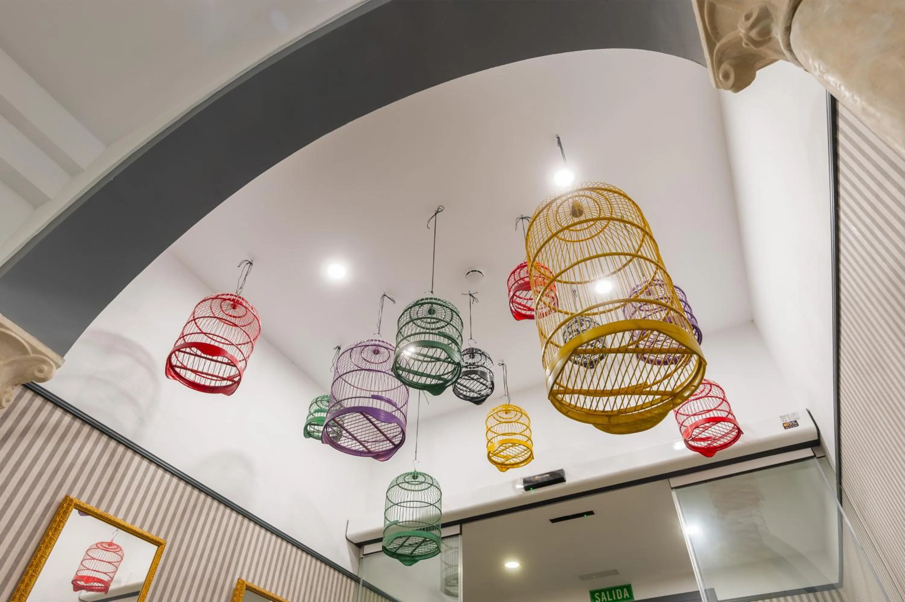 Decorative detail in Posada de los Venerables