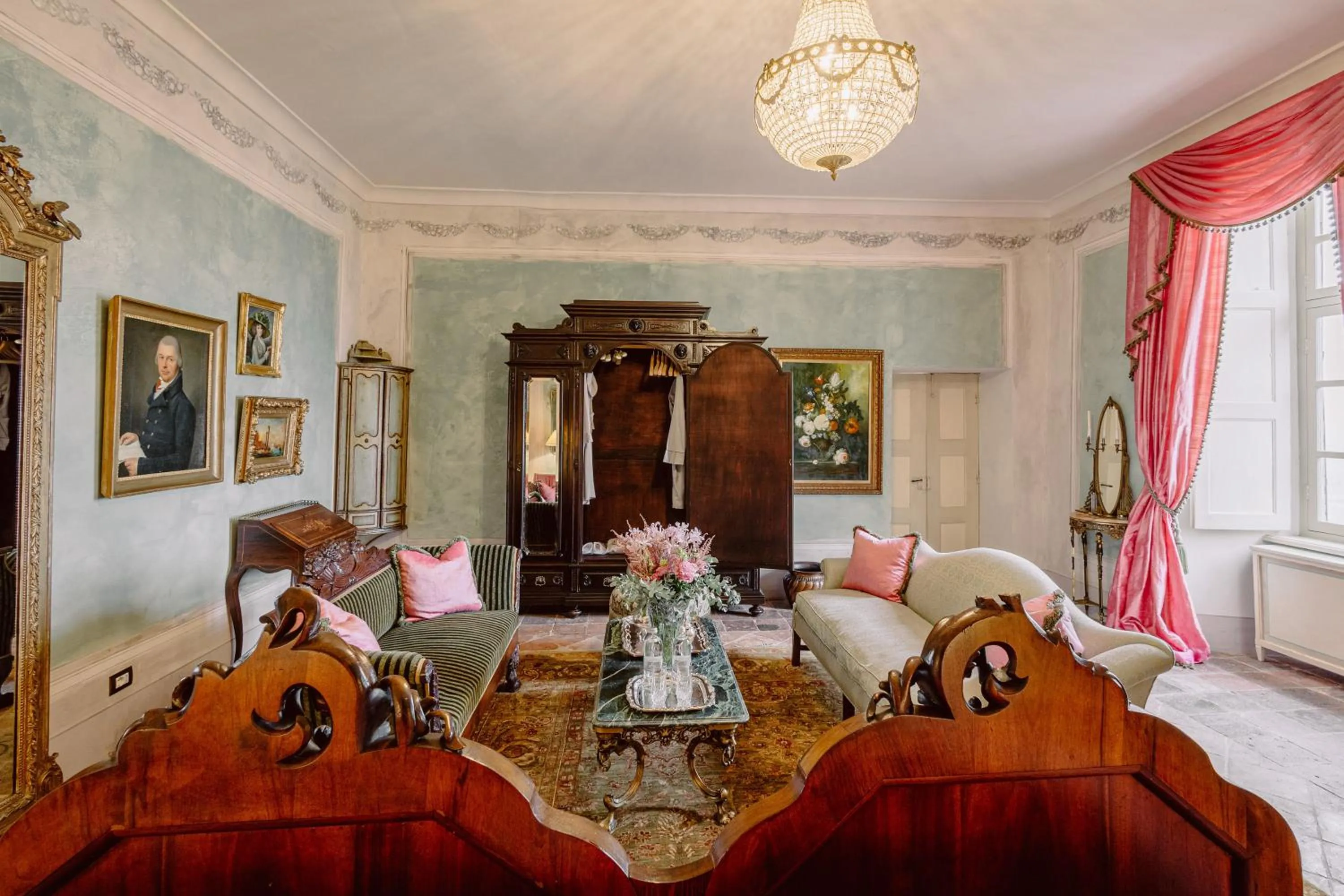 Photo of the whole room in Castello di Casalborgone, Luxury Italian Castle Hotel