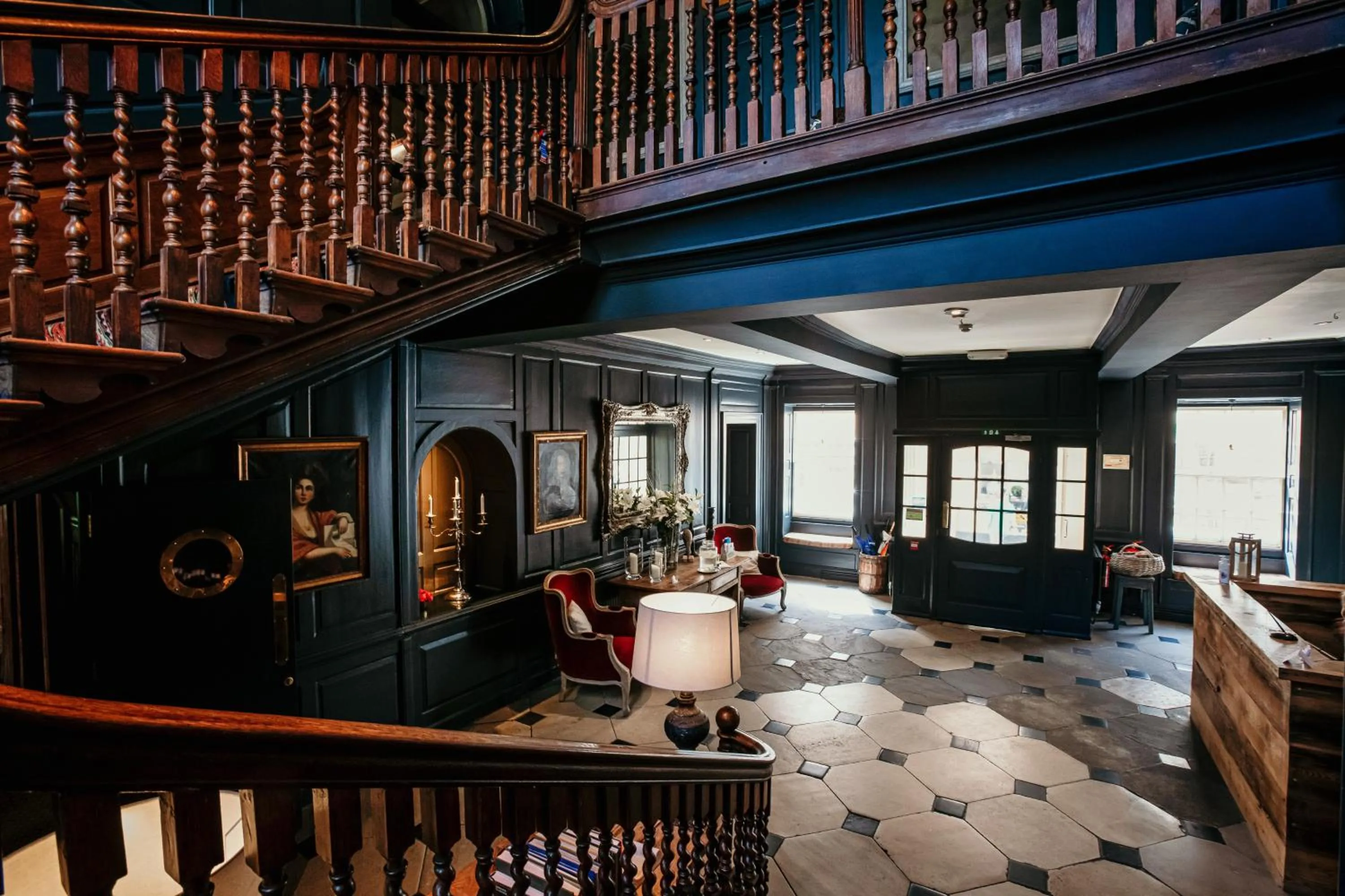 Lobby or reception in The George Hotel and Beach Club