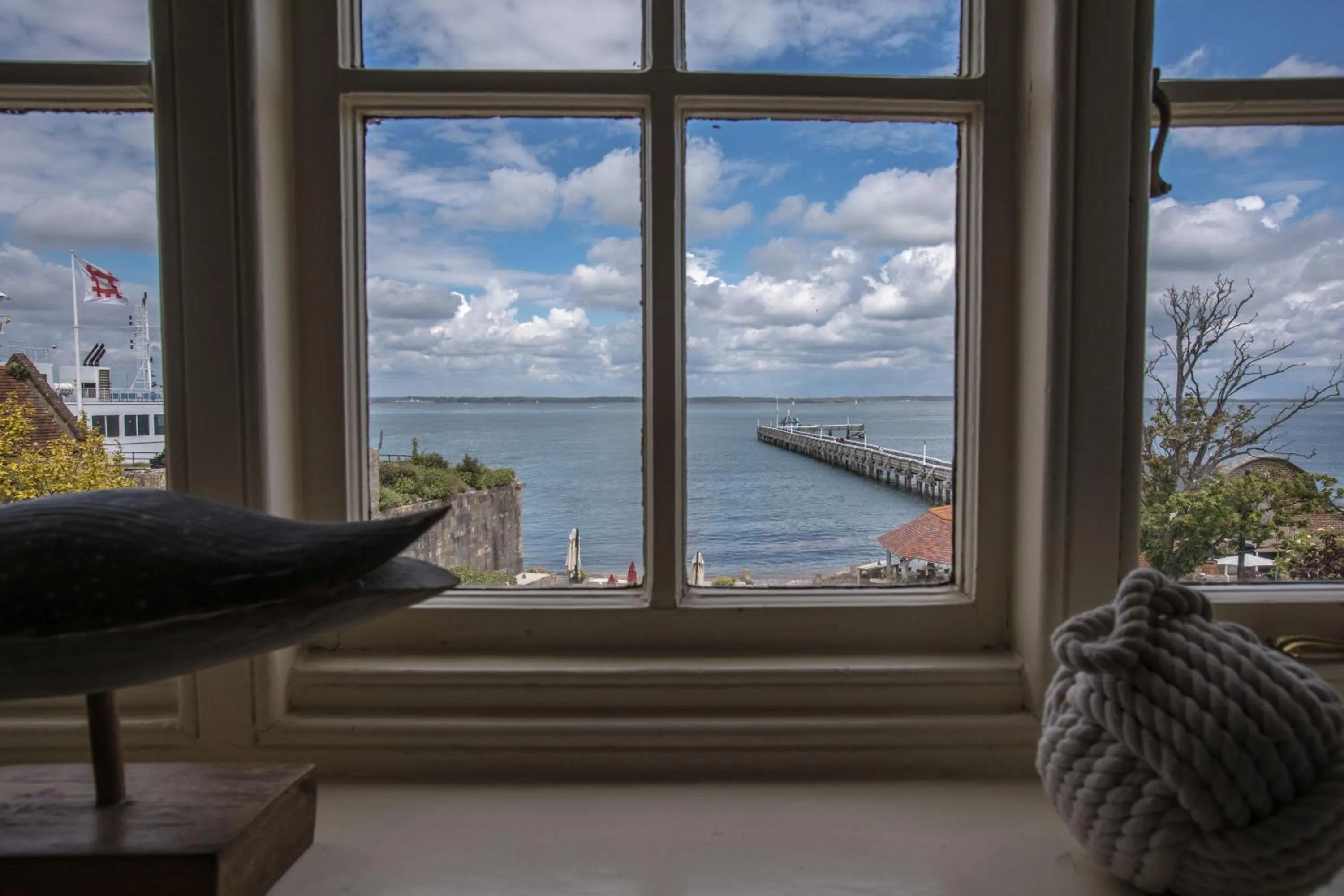 Sea view in The George Hotel and Beach Club