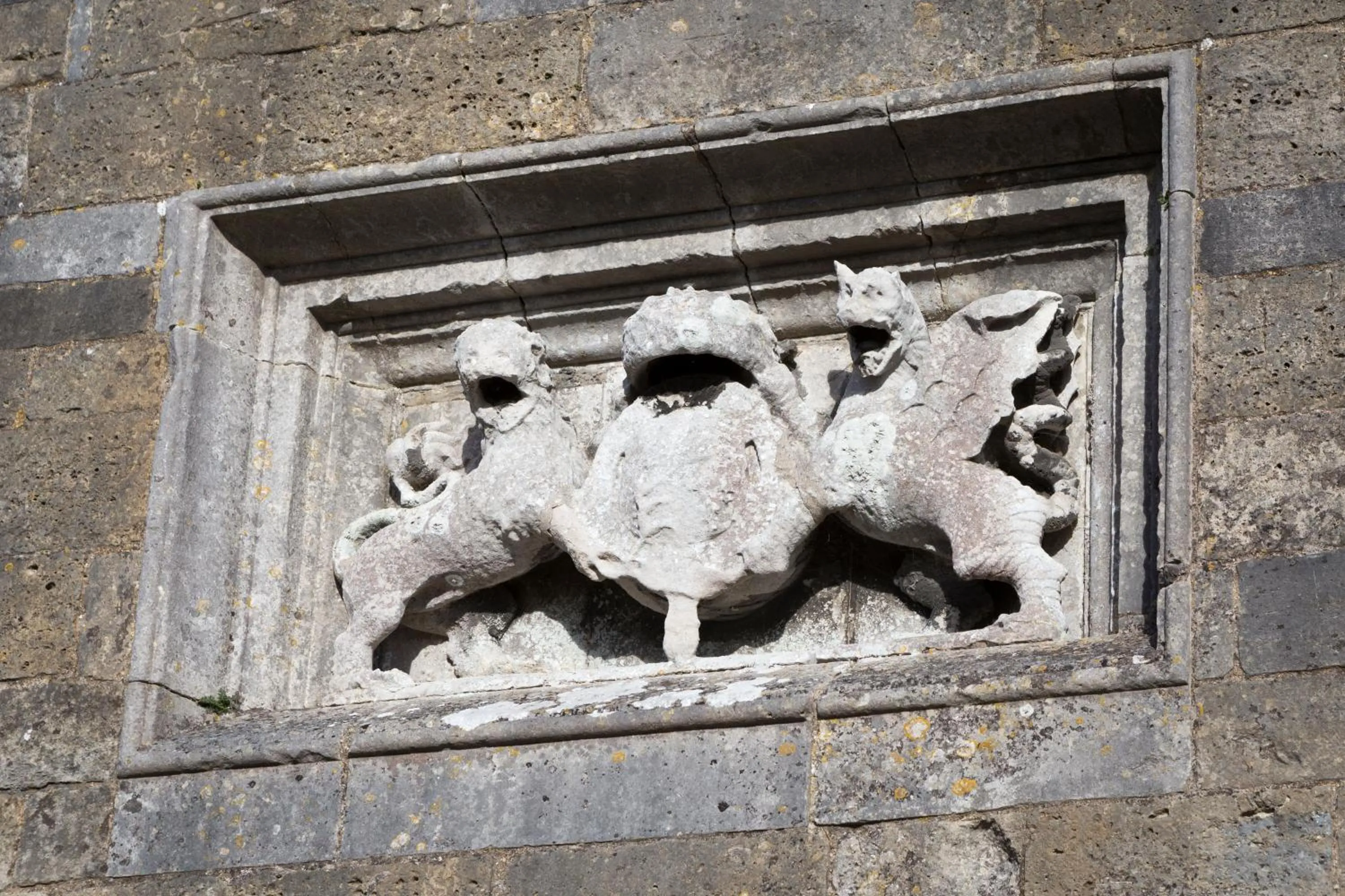 Decorative detail in The George Hotel and Beach Club