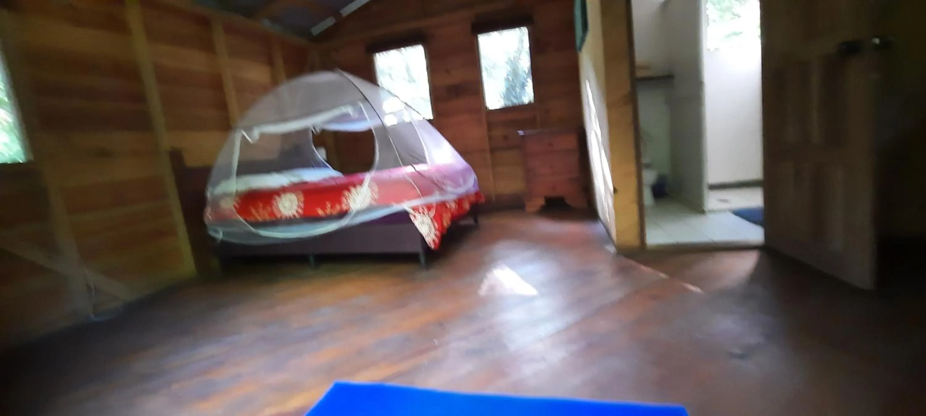 Bed in Mombacho Lodge