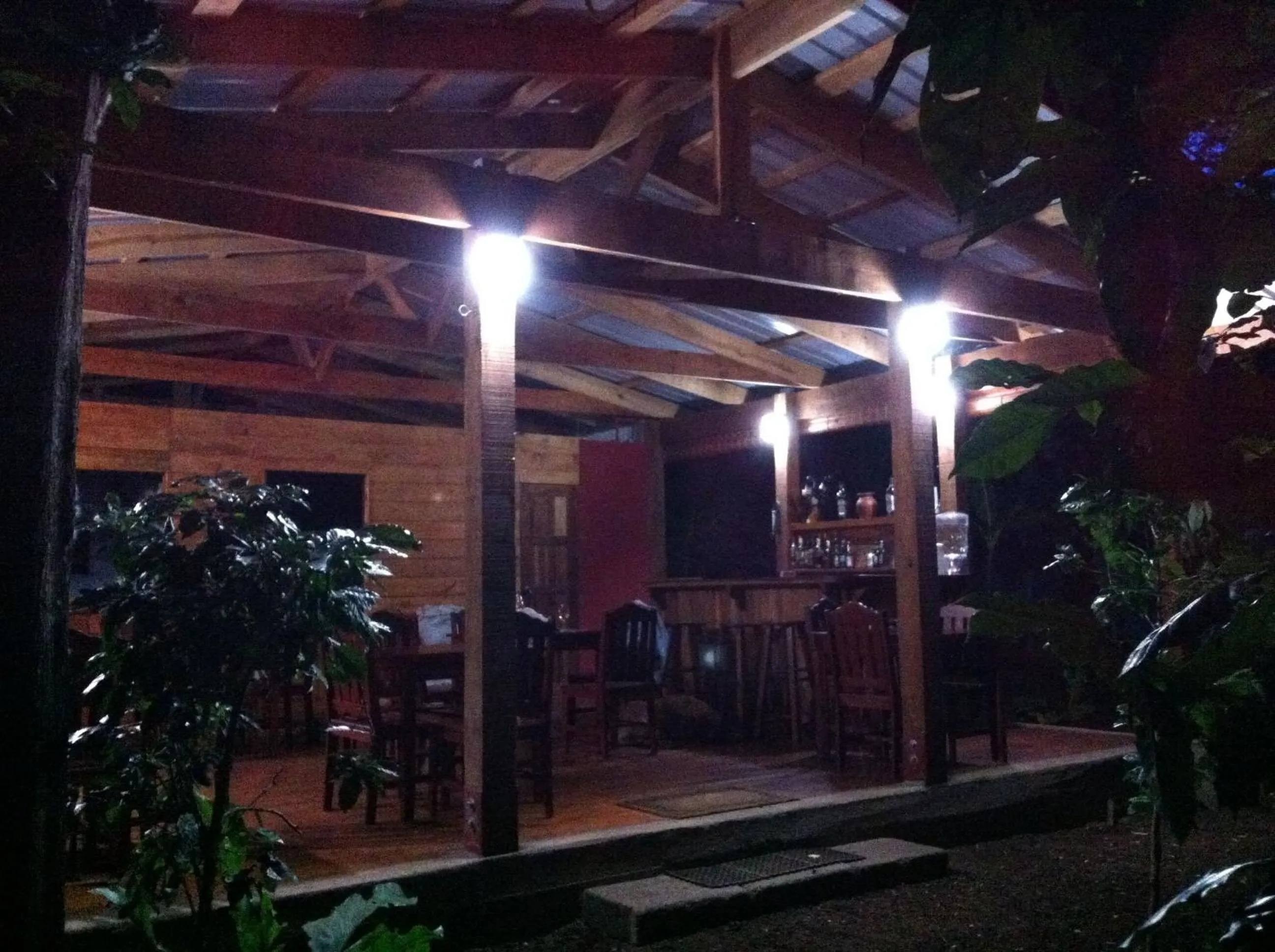 Restaurant/places to eat in Mombacho Lodge