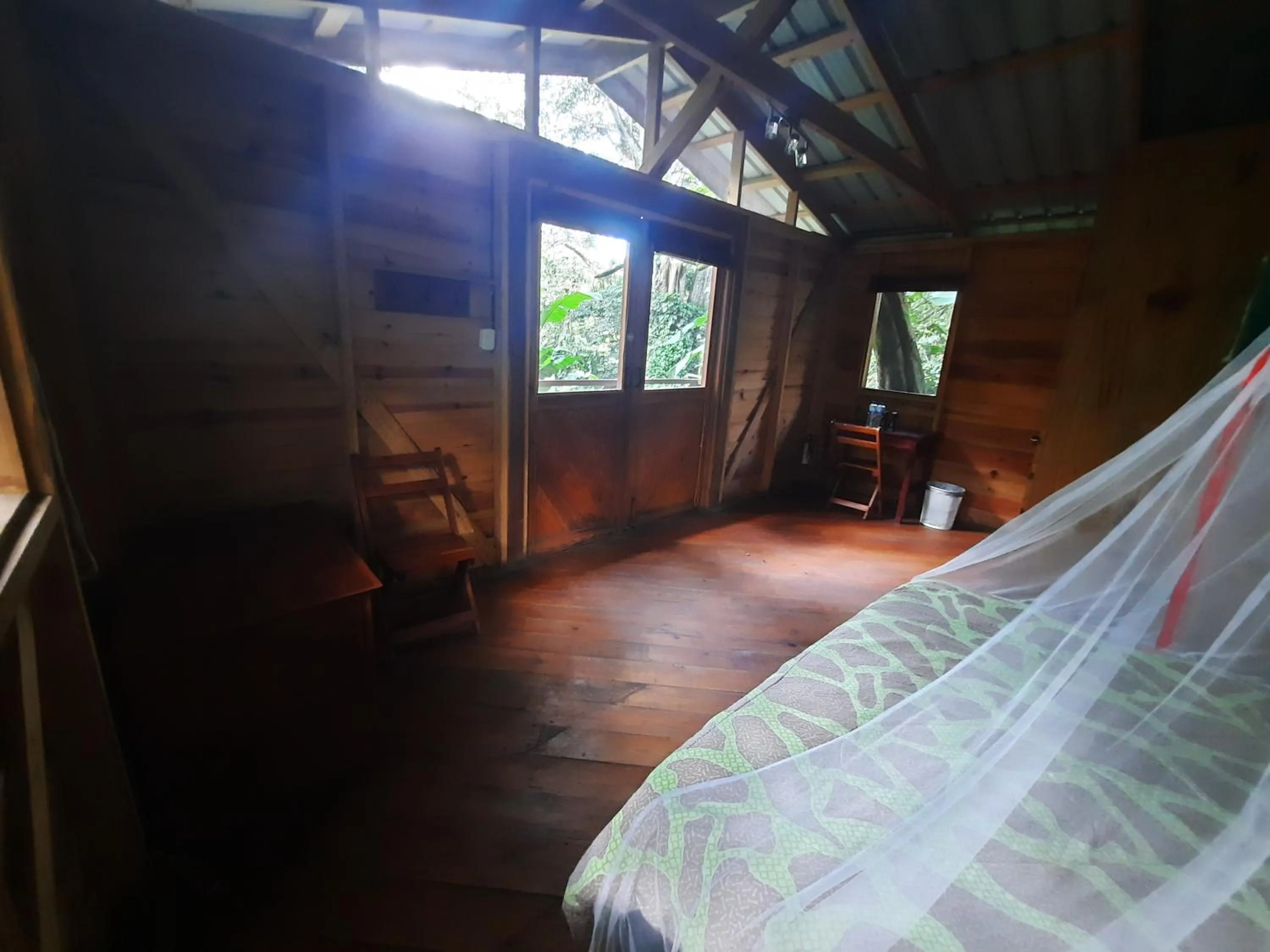 Bed in Mombacho Lodge