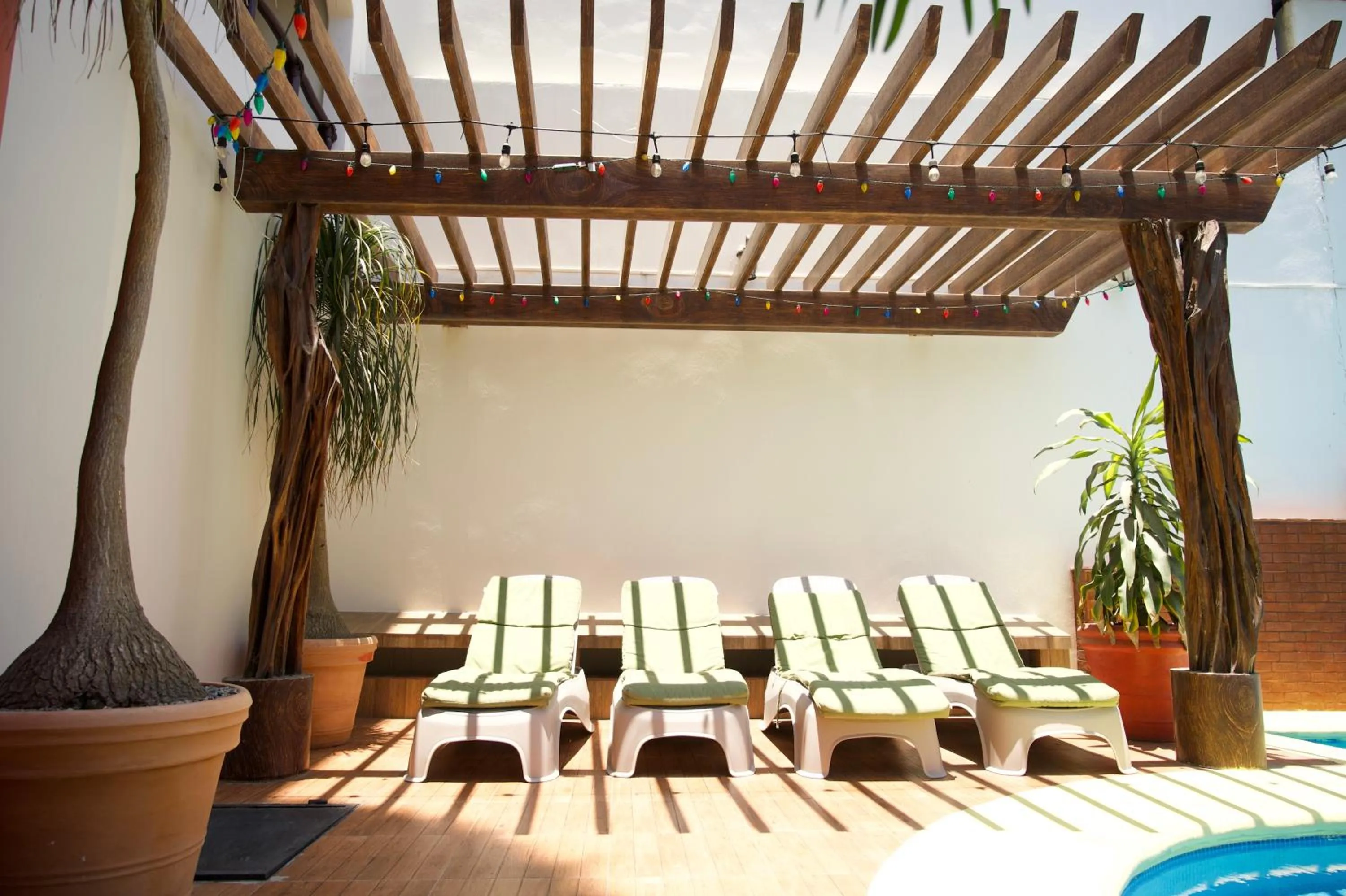 Living room in Hotel y Suites Los Encantos