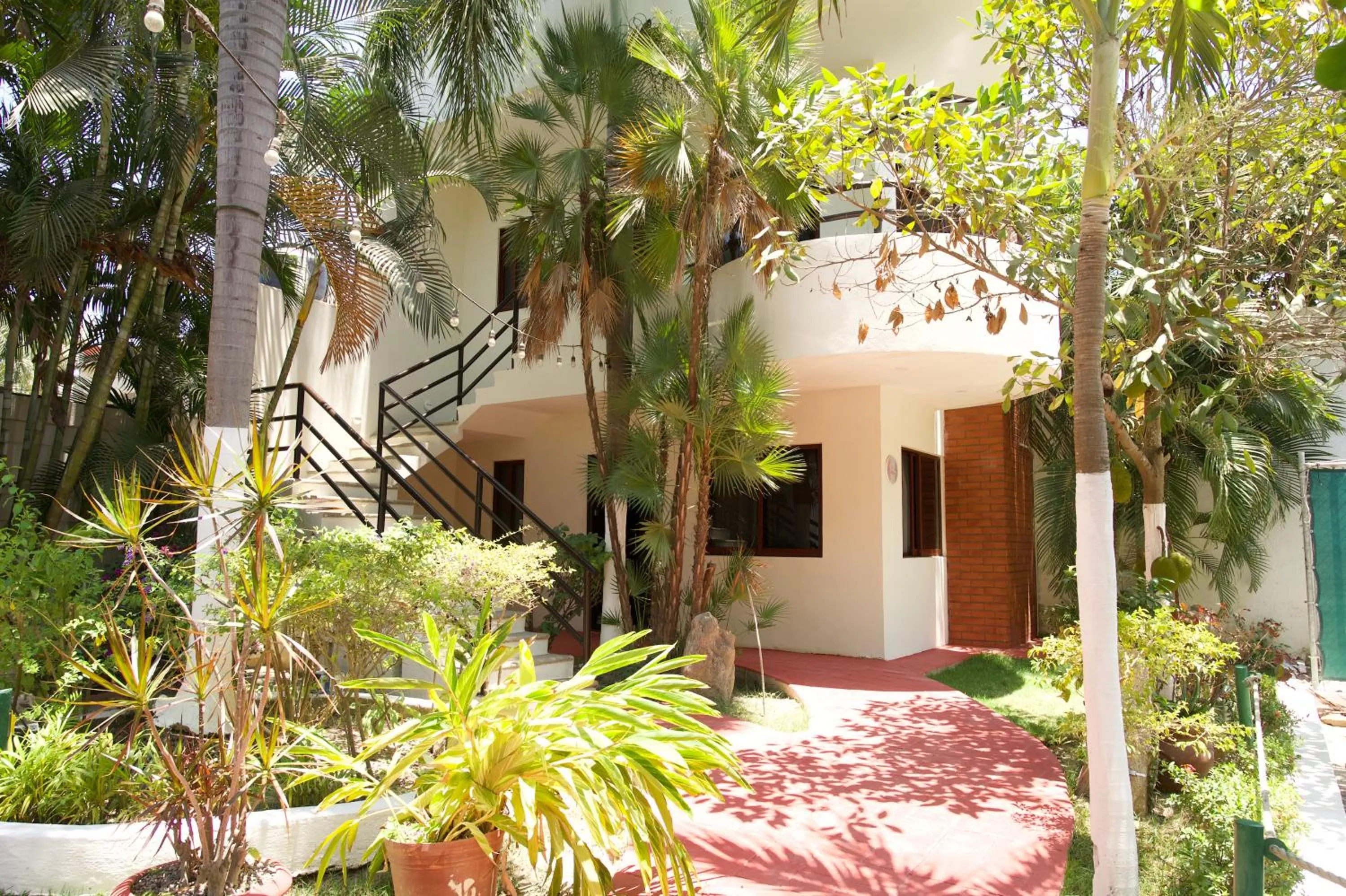 Garden view in Hotel y Suites Los Encantos