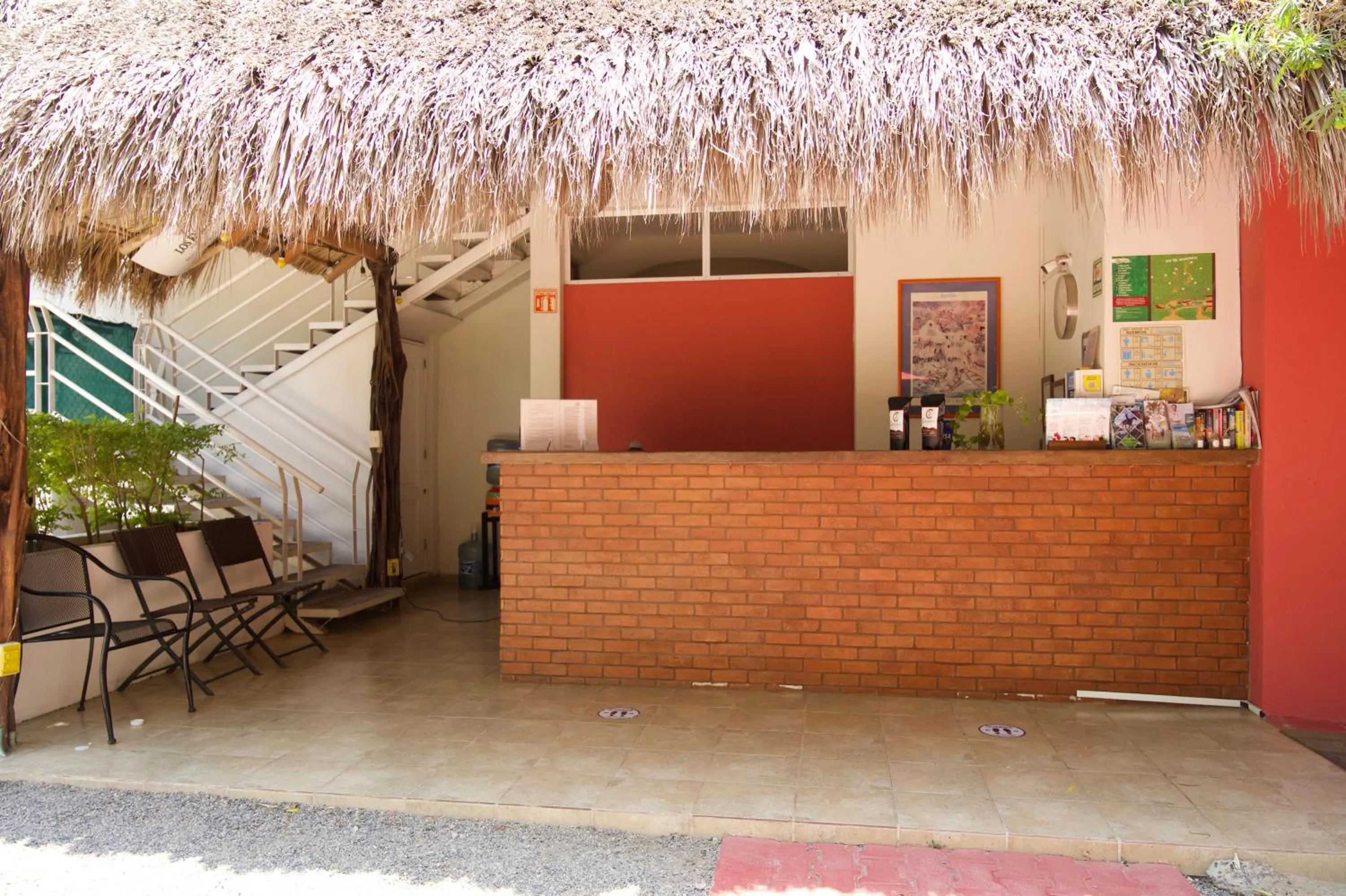 Lobby or reception in Hotel y Suites Los Encantos