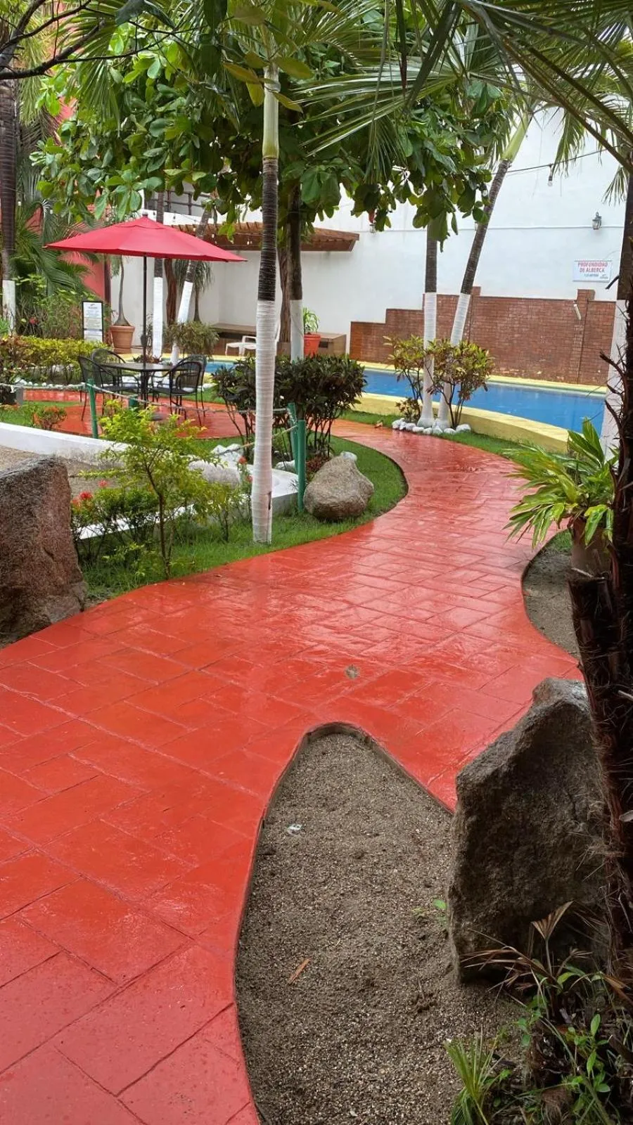 Property building in Hotel y Suites Los Encantos