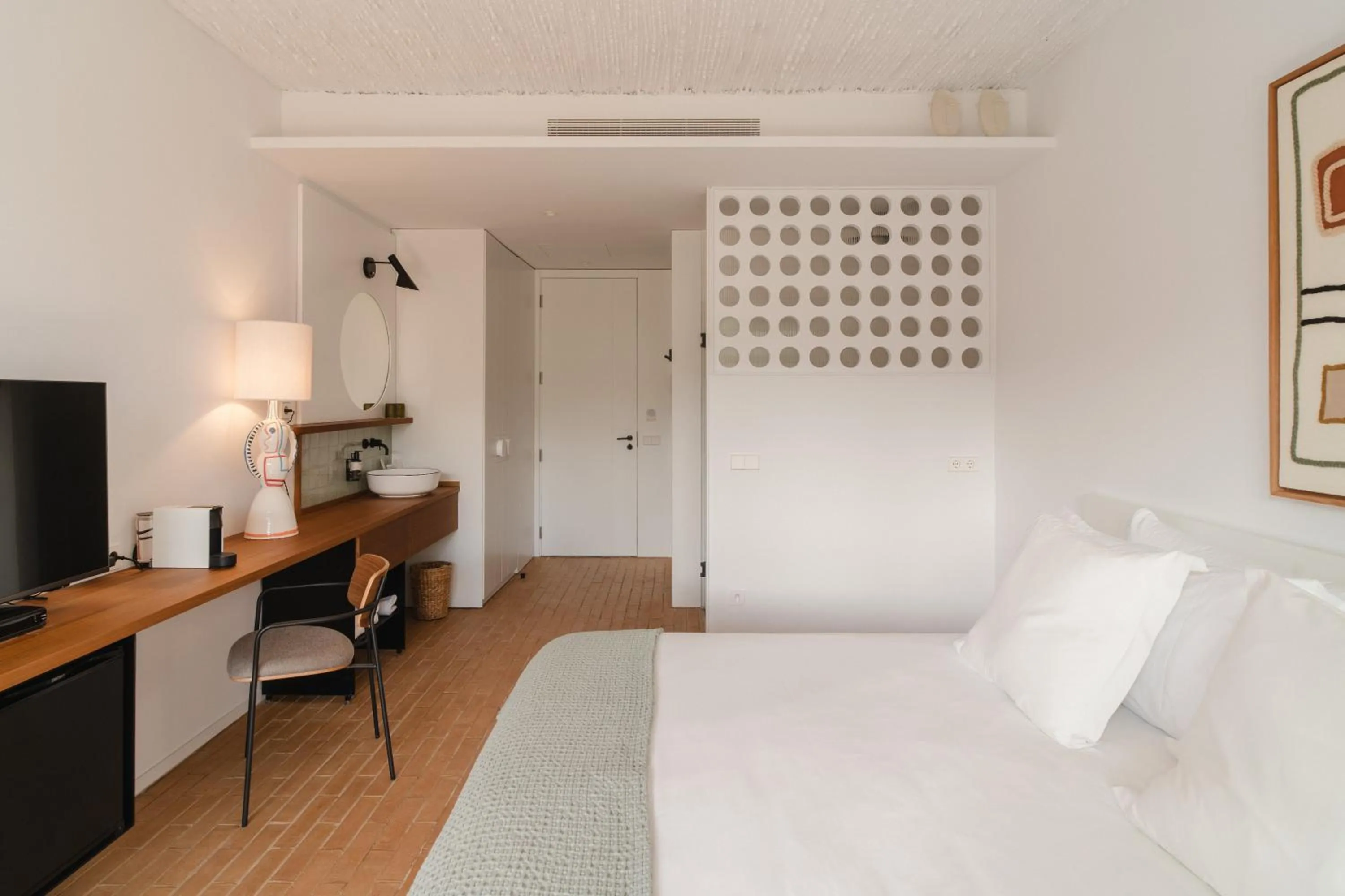 Bed in Boutique Hotel Villa Salvador - Adults Only by Fimedhotels