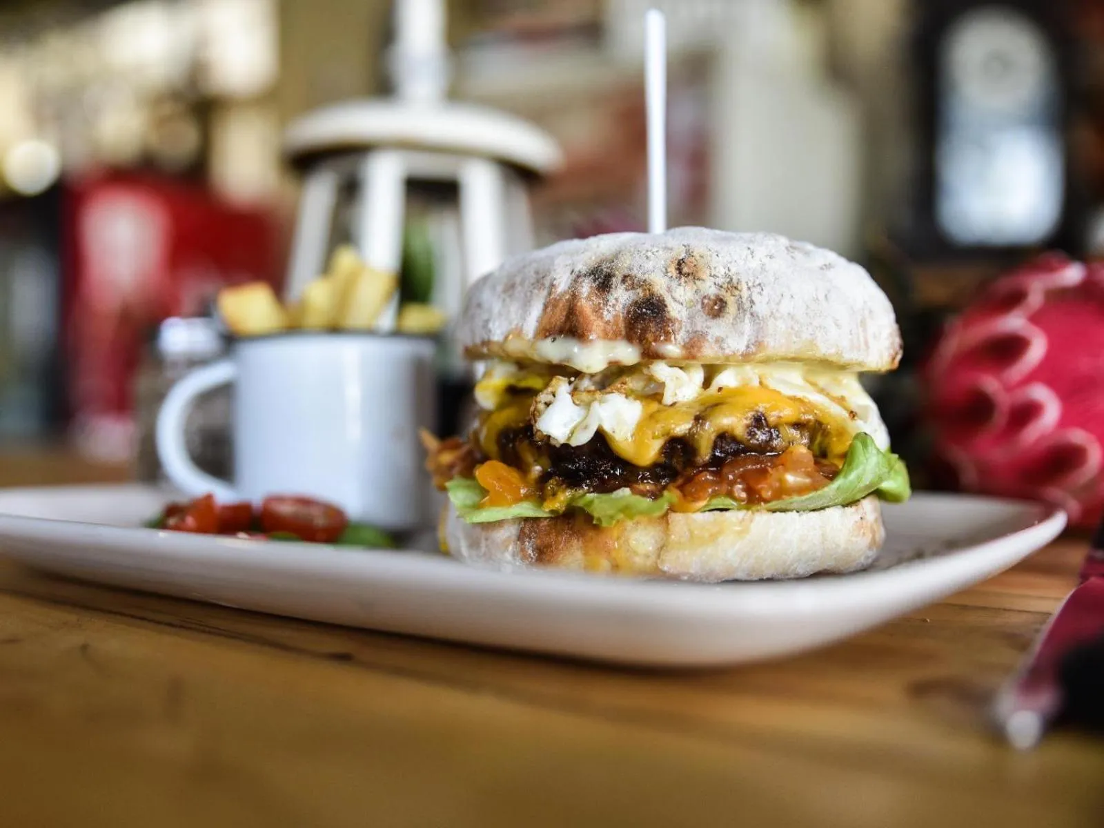 Dining area in Suzies Huis Restaurant Bed and Breakfast