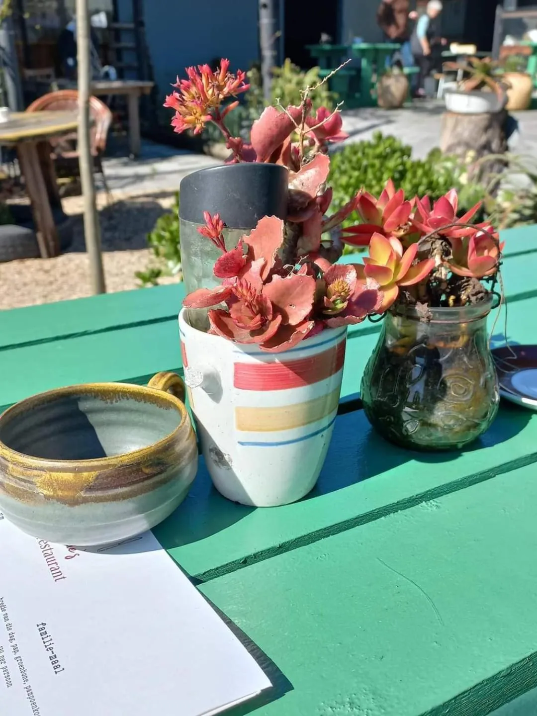 Garden in Suzies Huis Restaurant Bed and Breakfast