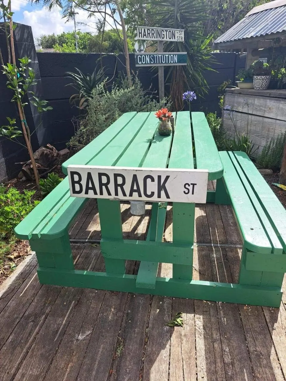 Garden in Suzies Huis Restaurant Bed and Breakfast