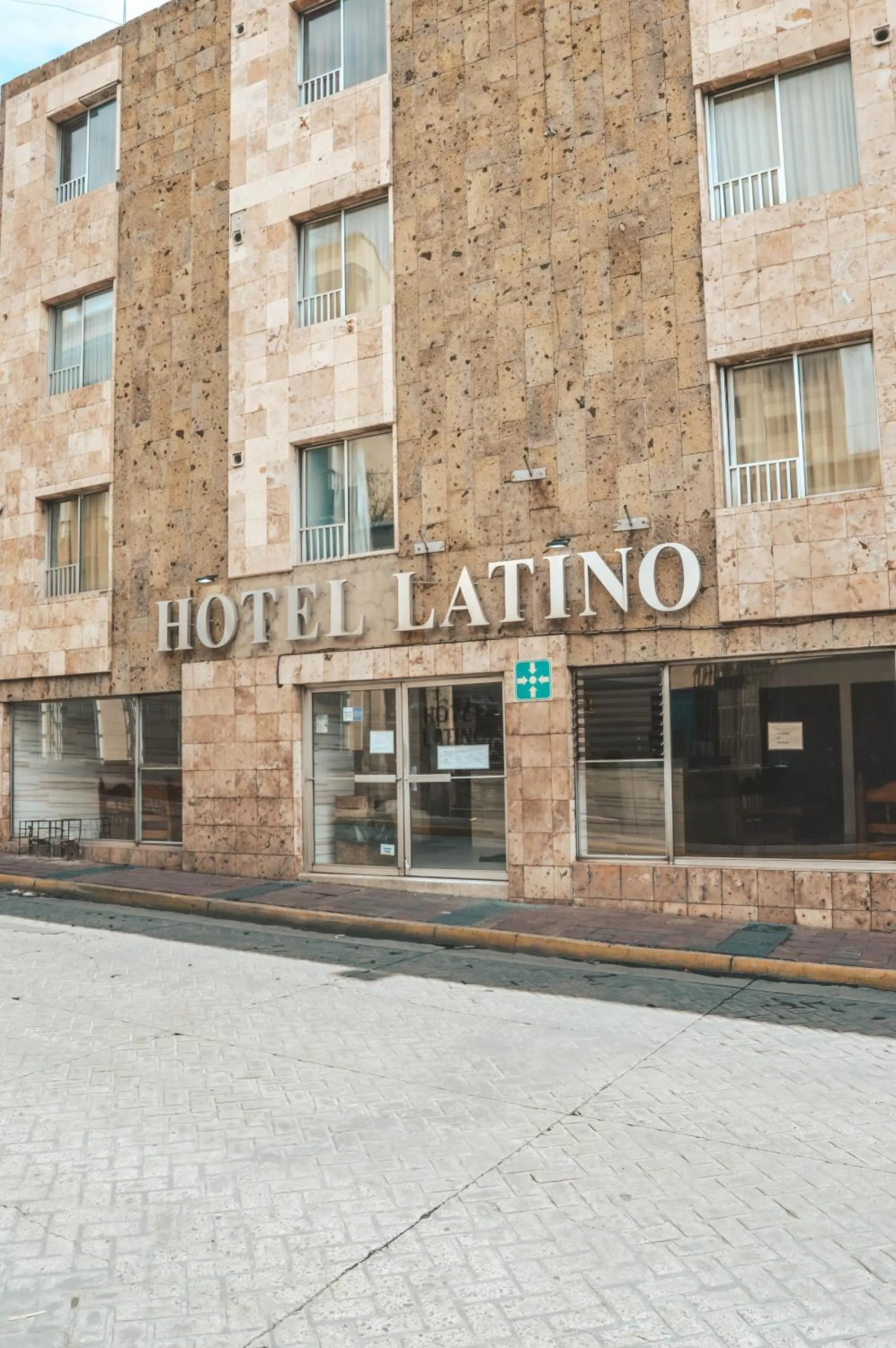 Facade/entrance in Hotel Latino
