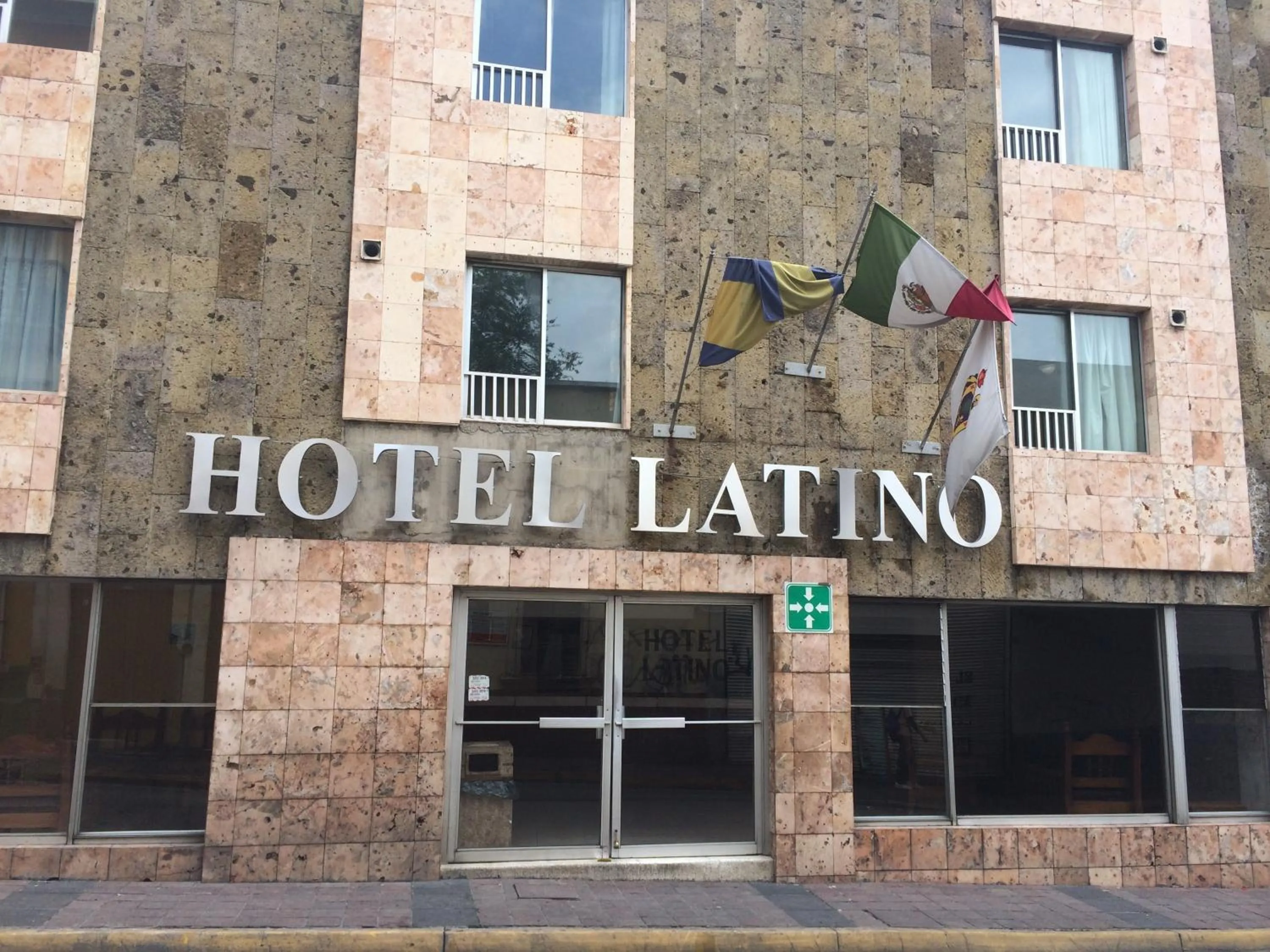 Facade/entrance in Hotel Latino