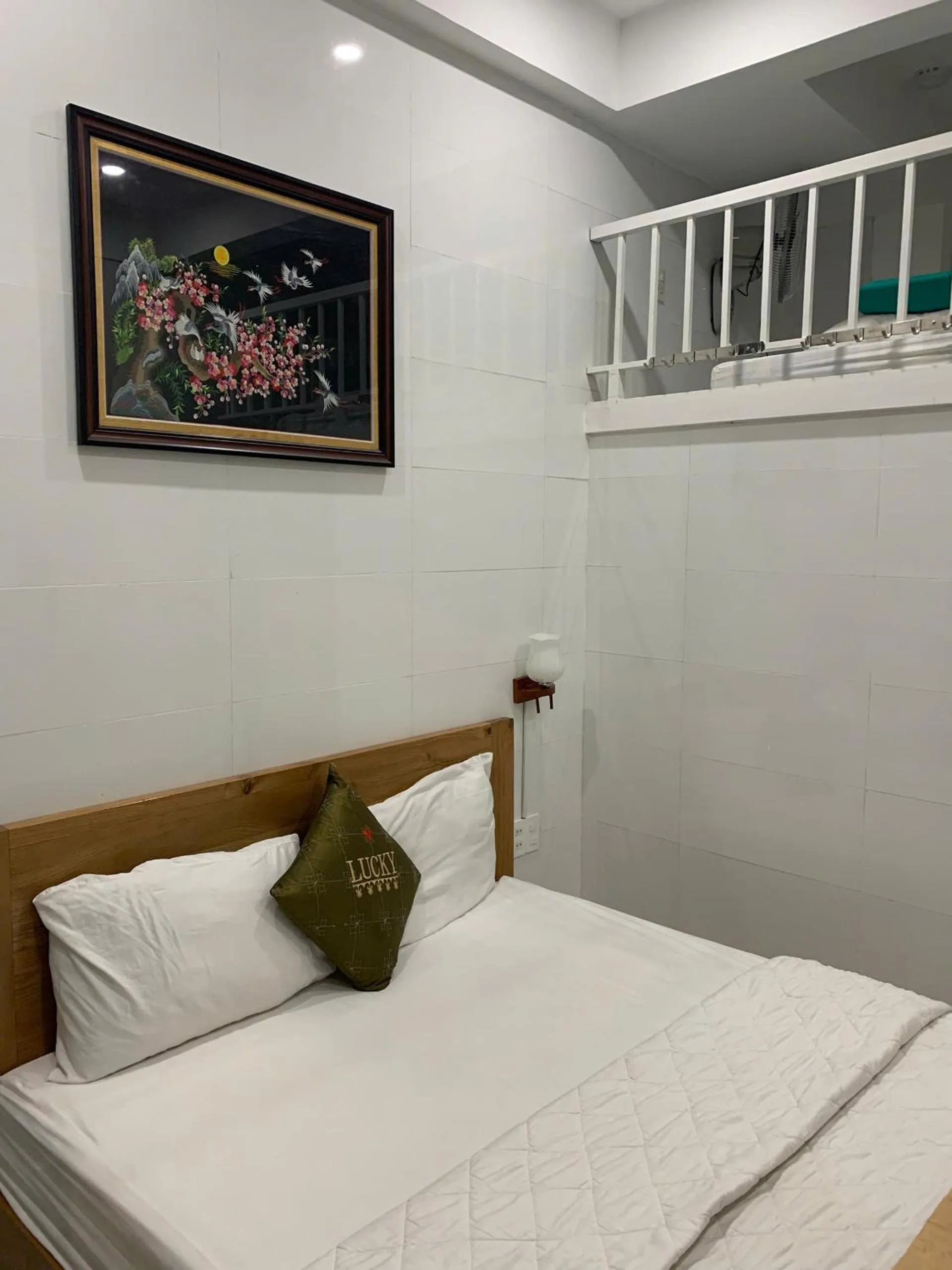 Bed in LUCKY HOTEL LIEN PHUONG
