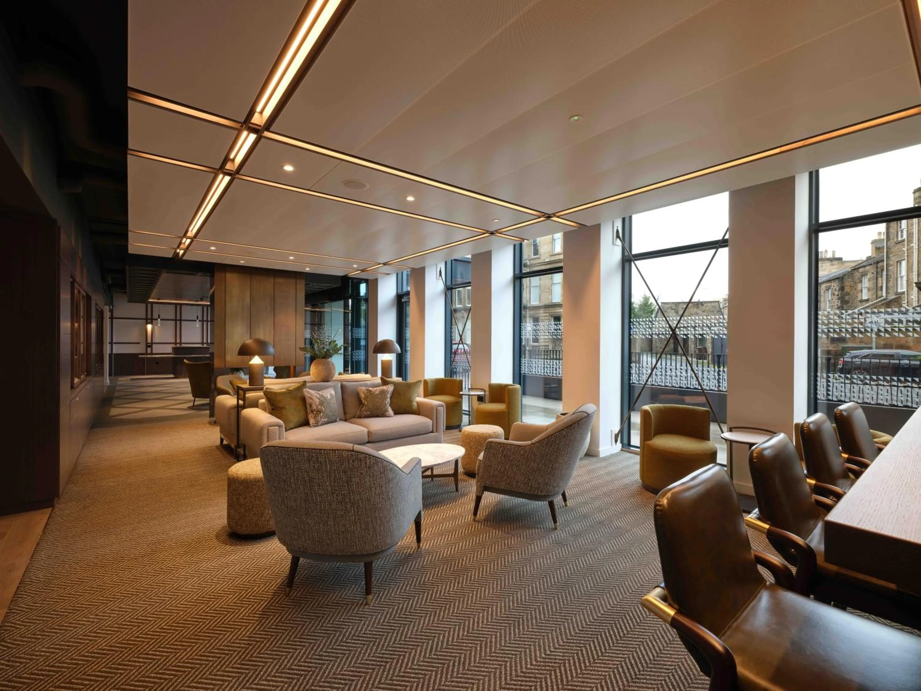 Seating area in The Resident Edinburgh