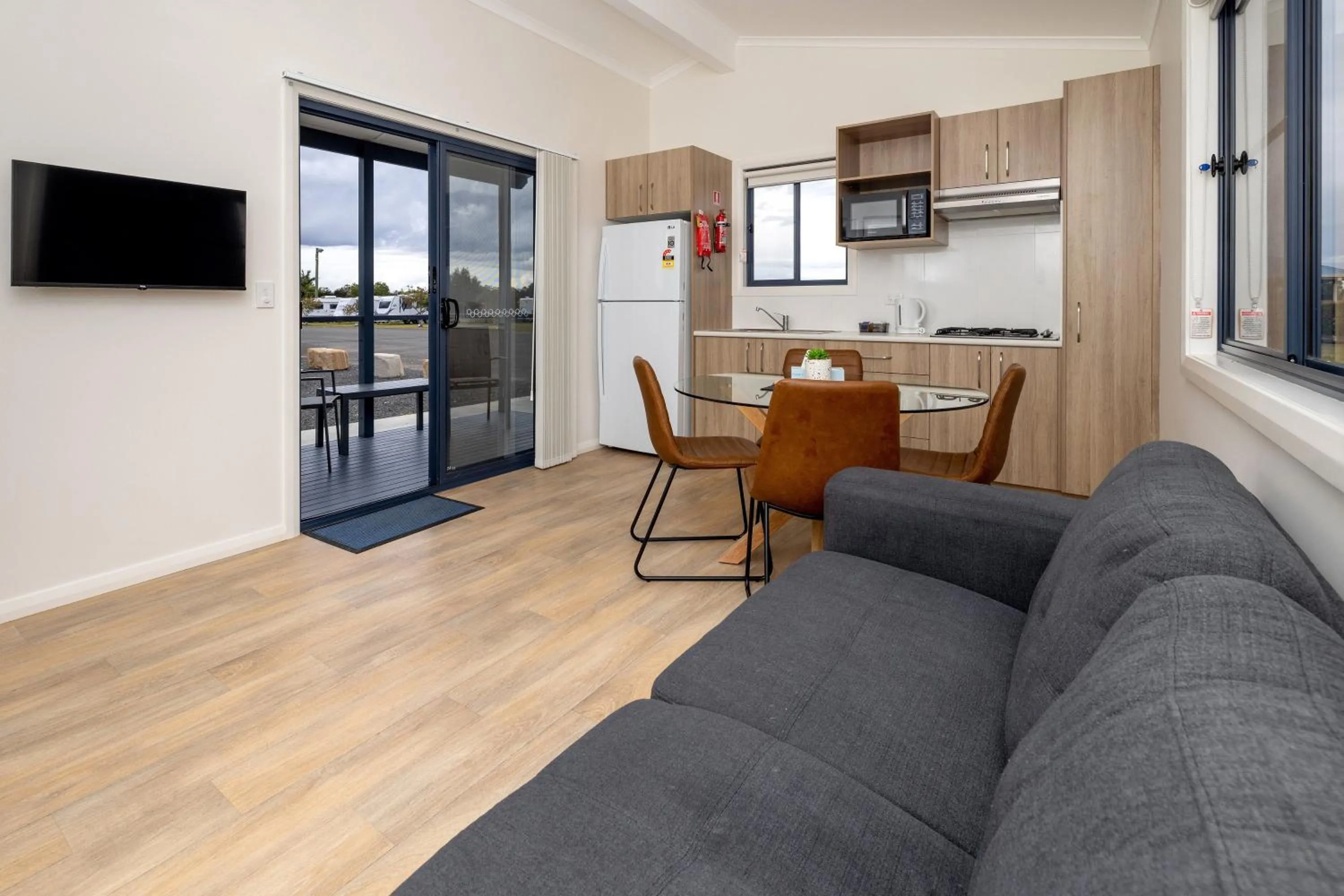 Kitchen or kitchenette in BIG4 Casino Holiday Park