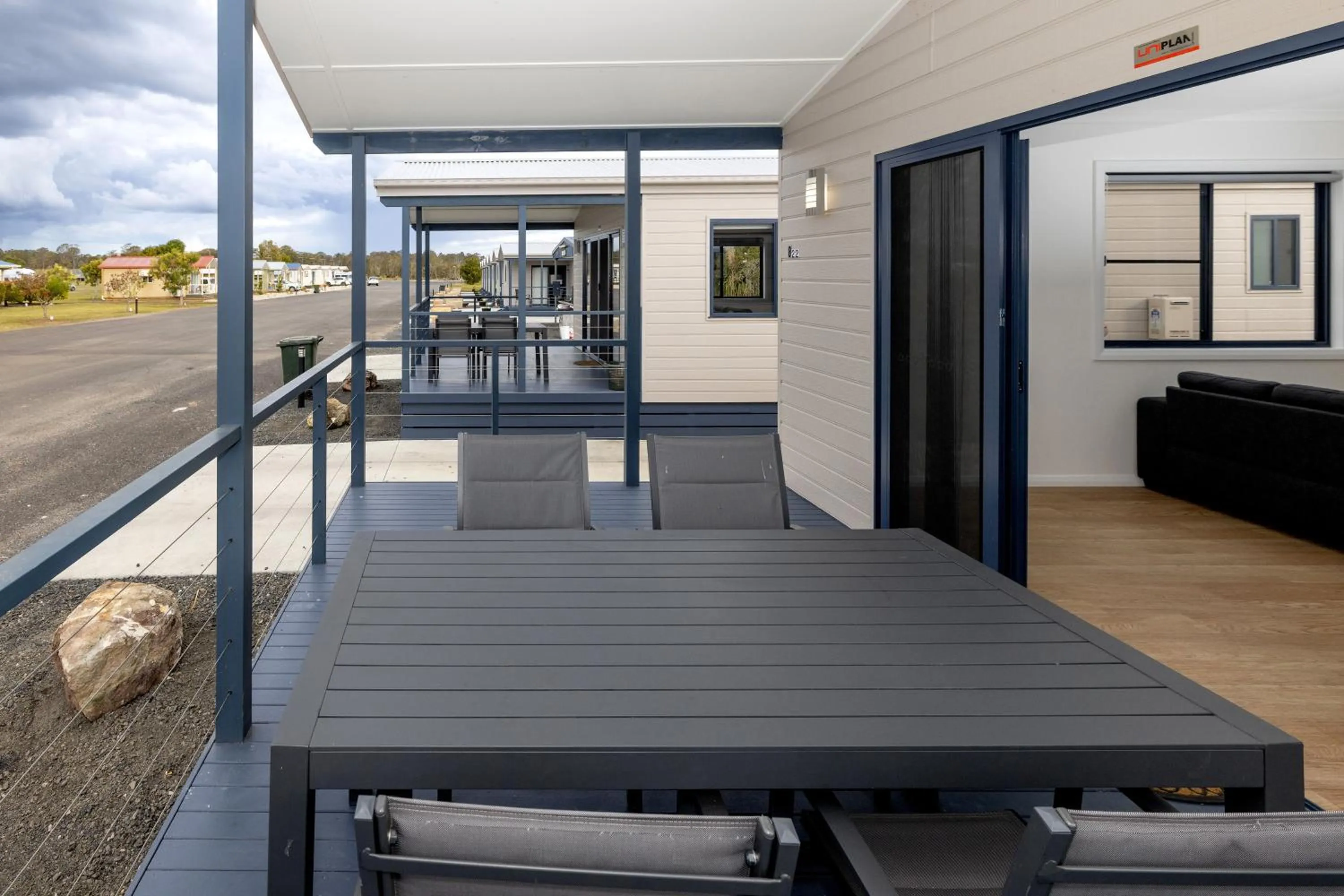 Balcony/Terrace in BIG4 Casino Holiday Park