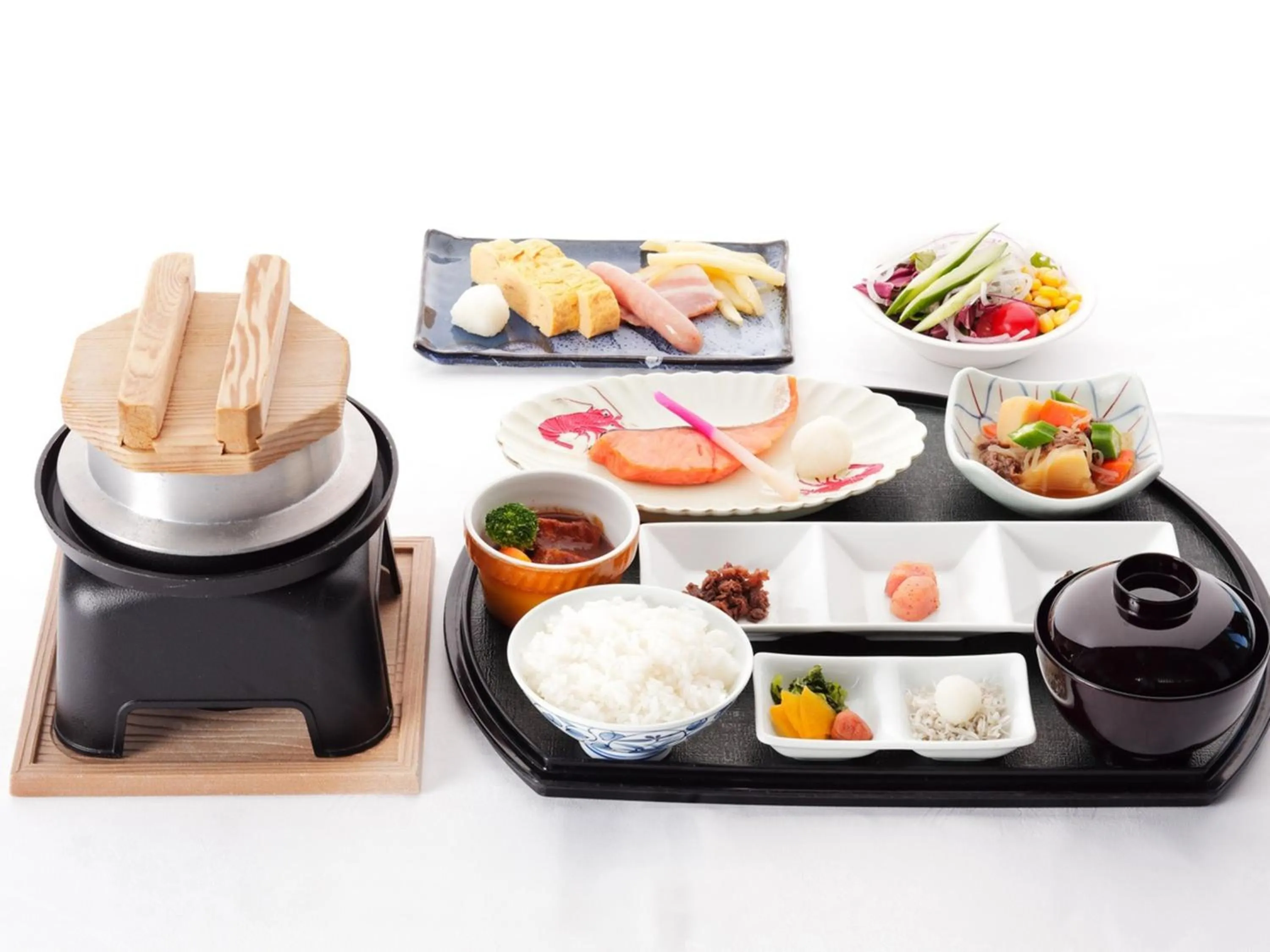 Food close-up in Nichinankaigan Nango Prince Hotel