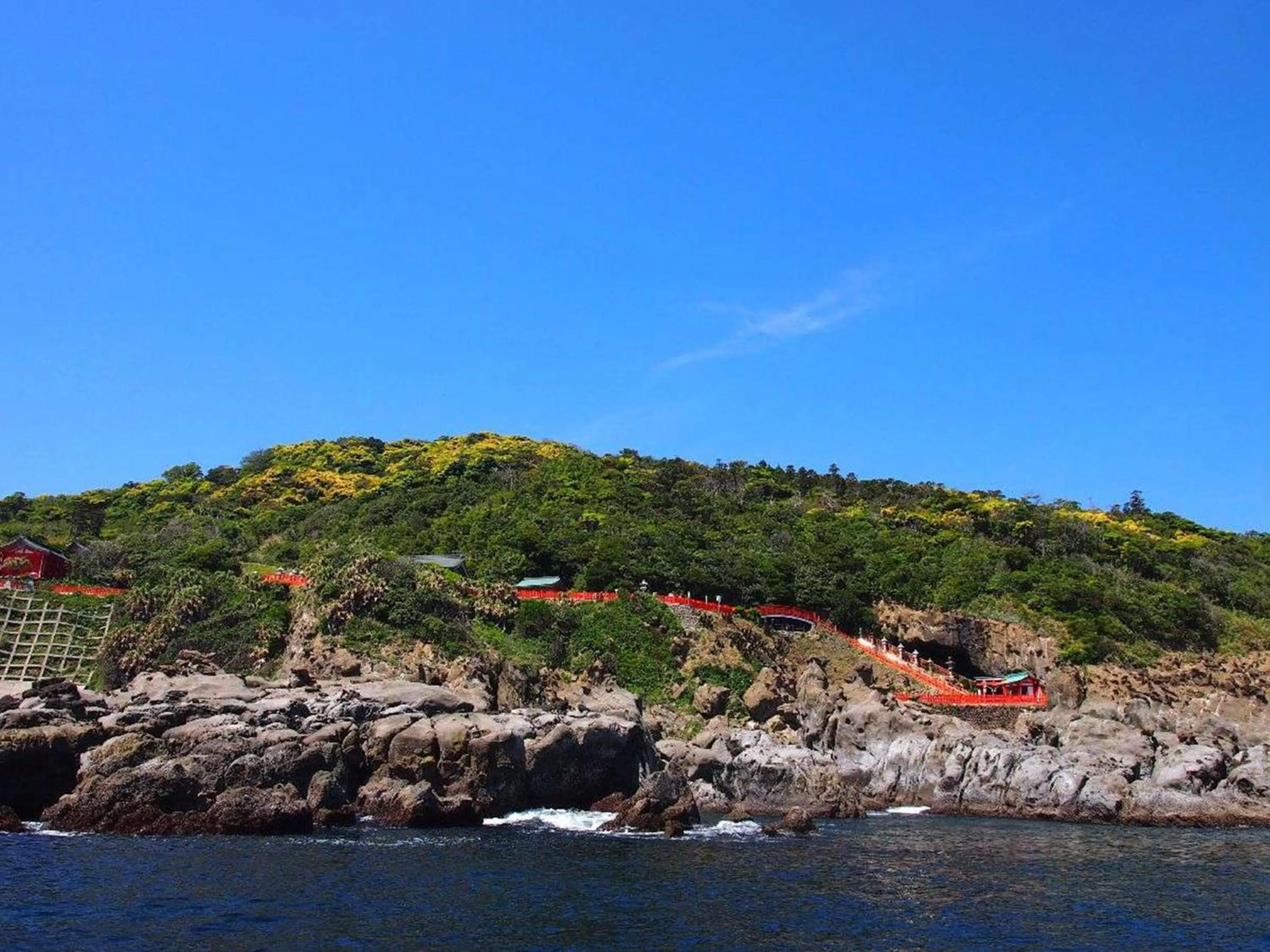 Natural landscape in Nichinankaigan Nango Prince Hotel