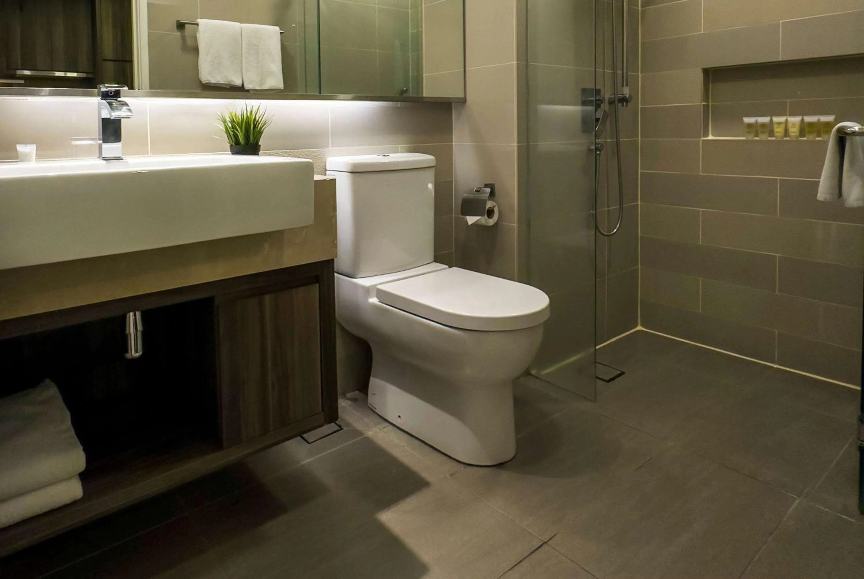 Bathroom in Ramada Suites by Wyndham Kuala Lumpur City Centre