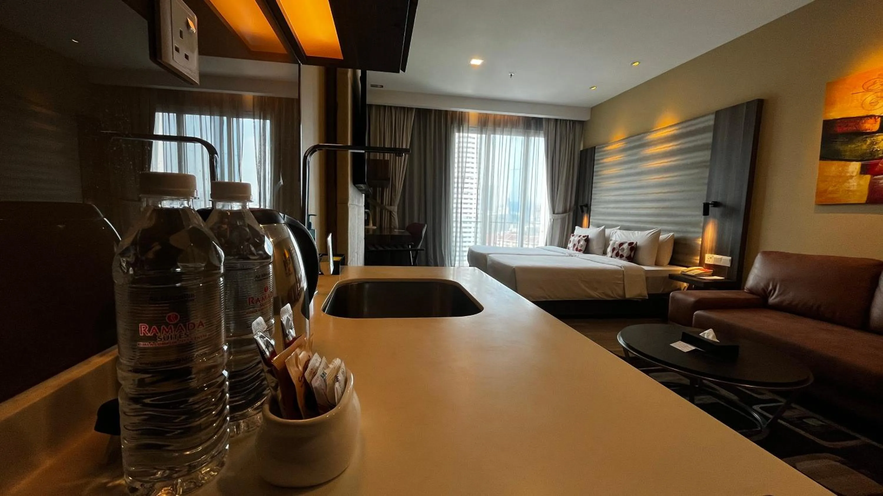 Photo of the whole room, Bed in Ramada Suites by Wyndham Kuala Lumpur City Centre