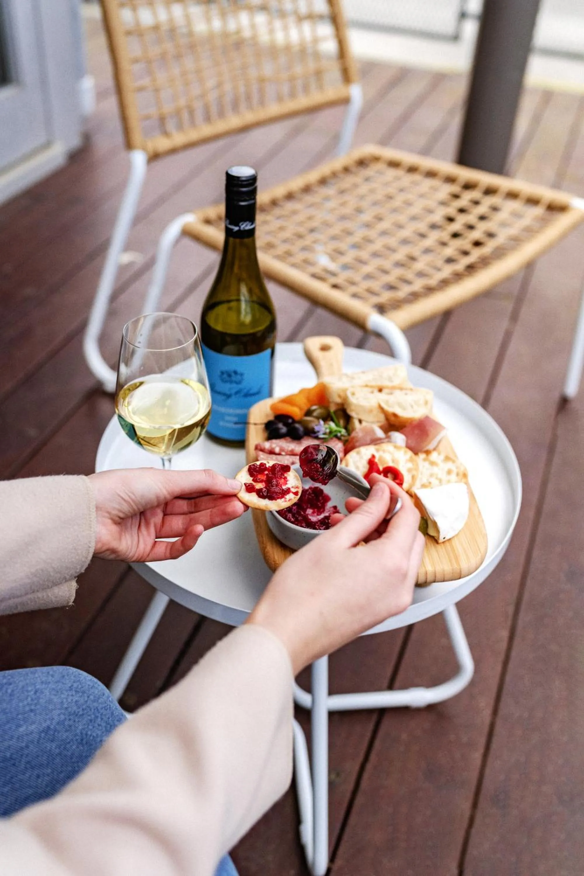 Food in Hepburn Spa Retreat