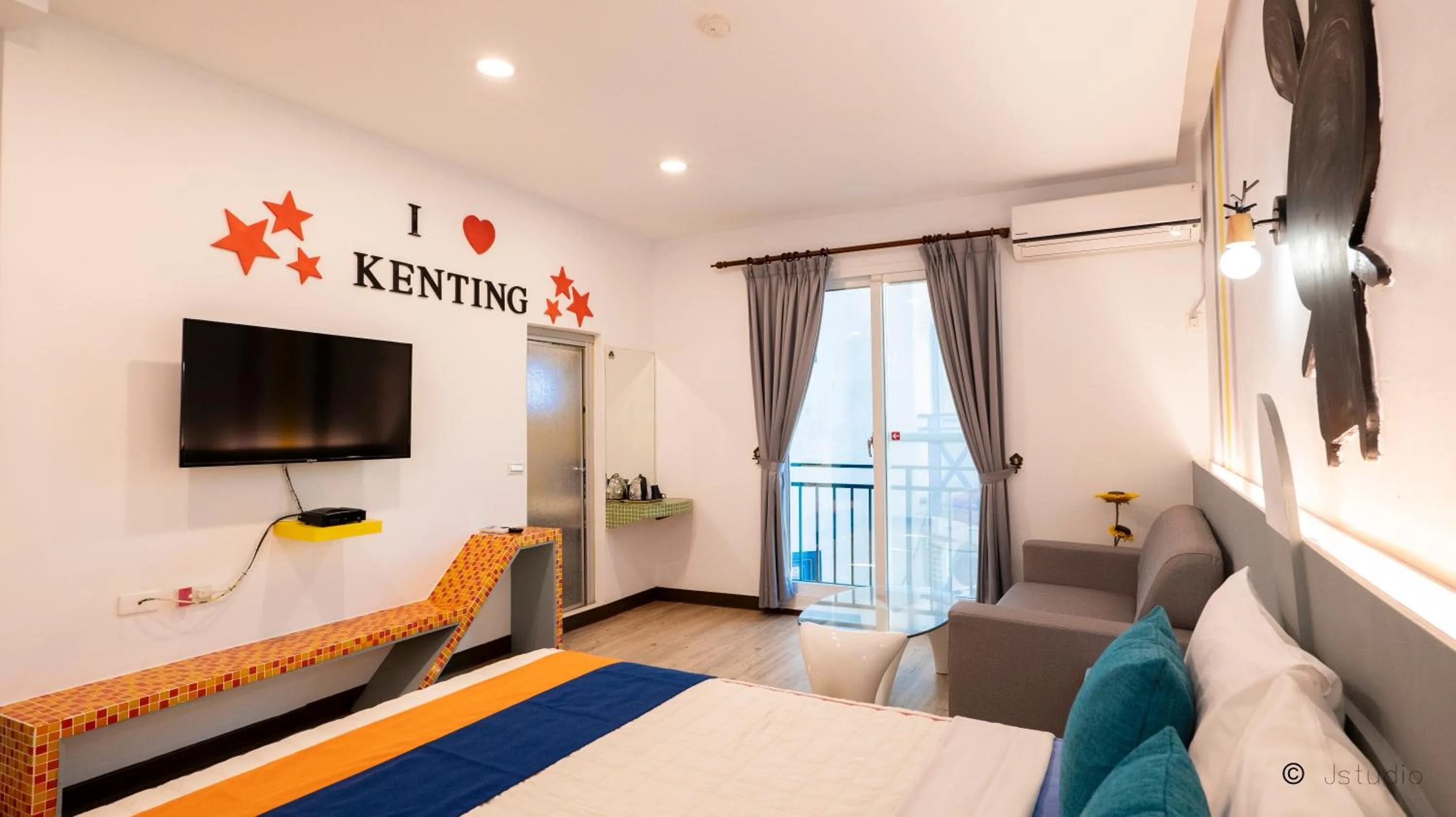 Bedroom, Bed in Ocean Star B&B