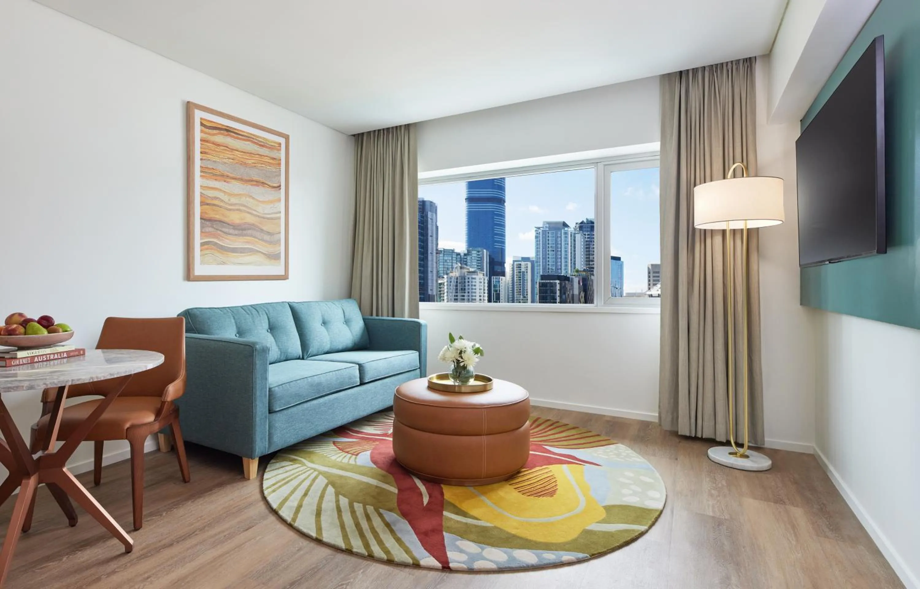 Seating area in Hyatt Regency Brisbane