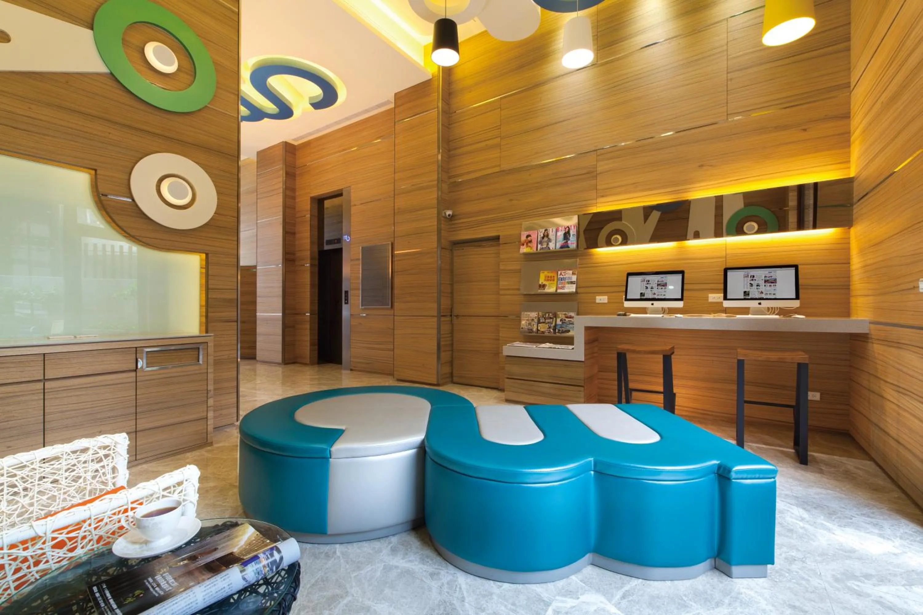 Decorative detail in Hotel MU