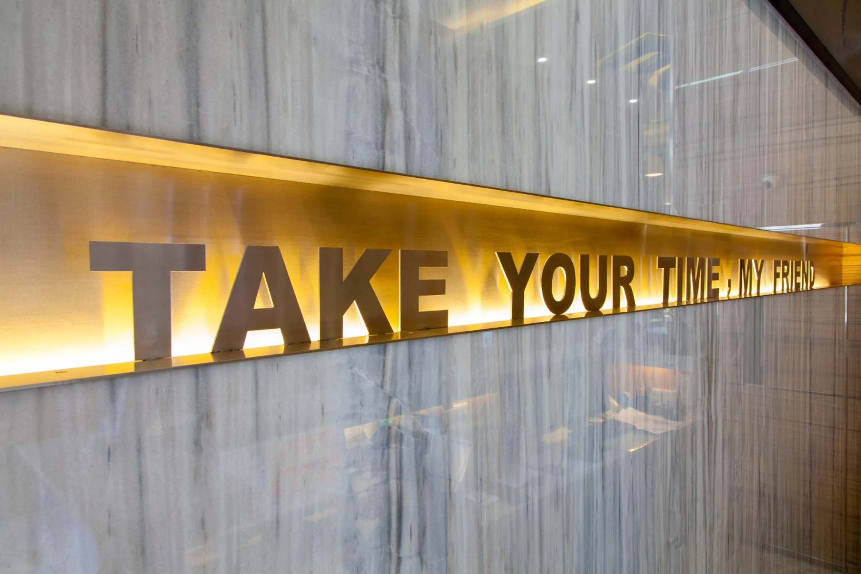 Decorative detail in Hotel MU