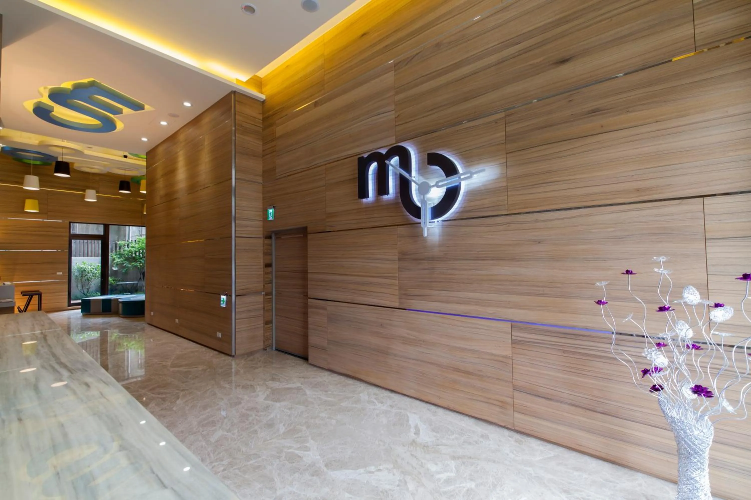 Lobby or reception in Hotel MU