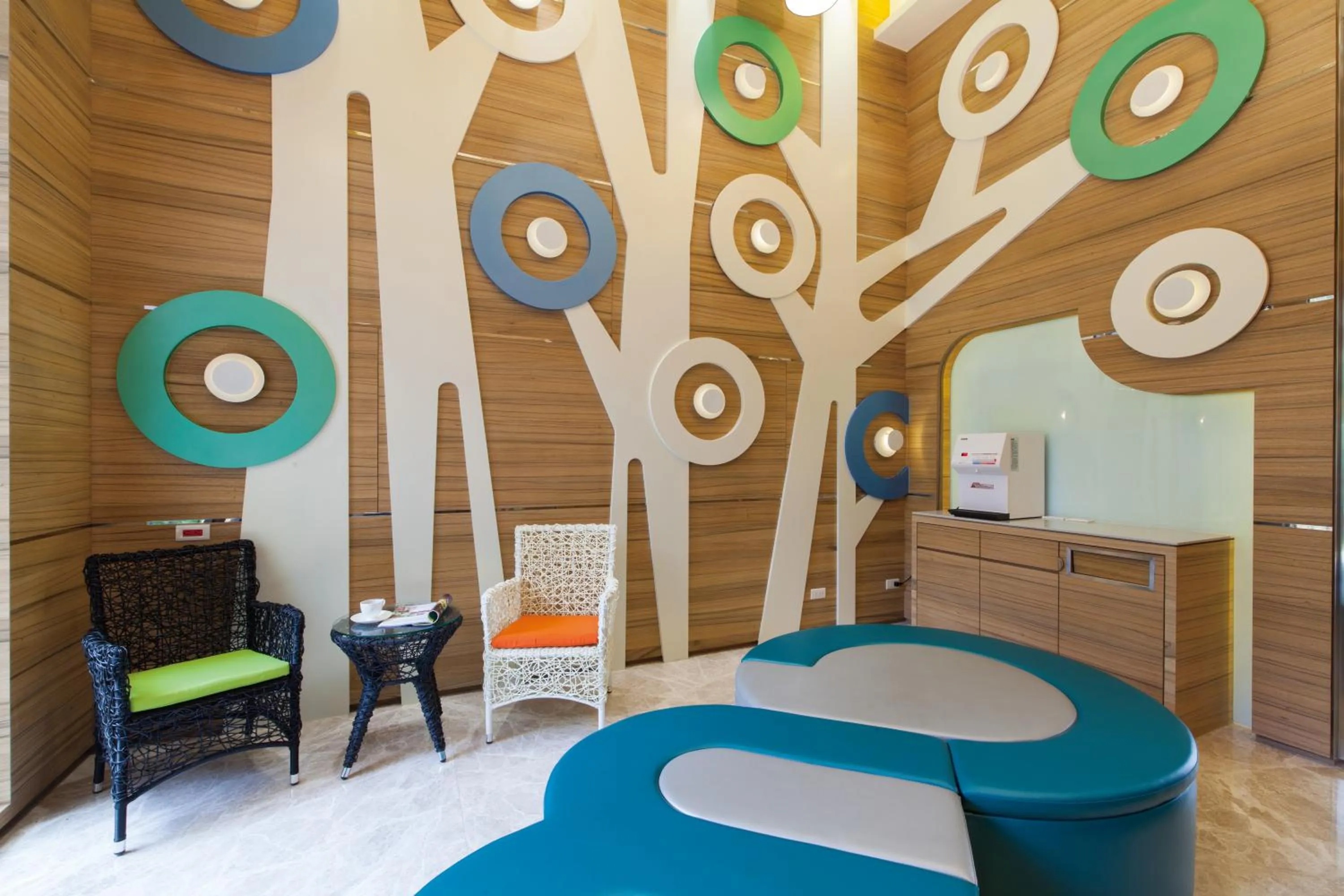 Decorative detail in Hotel MU