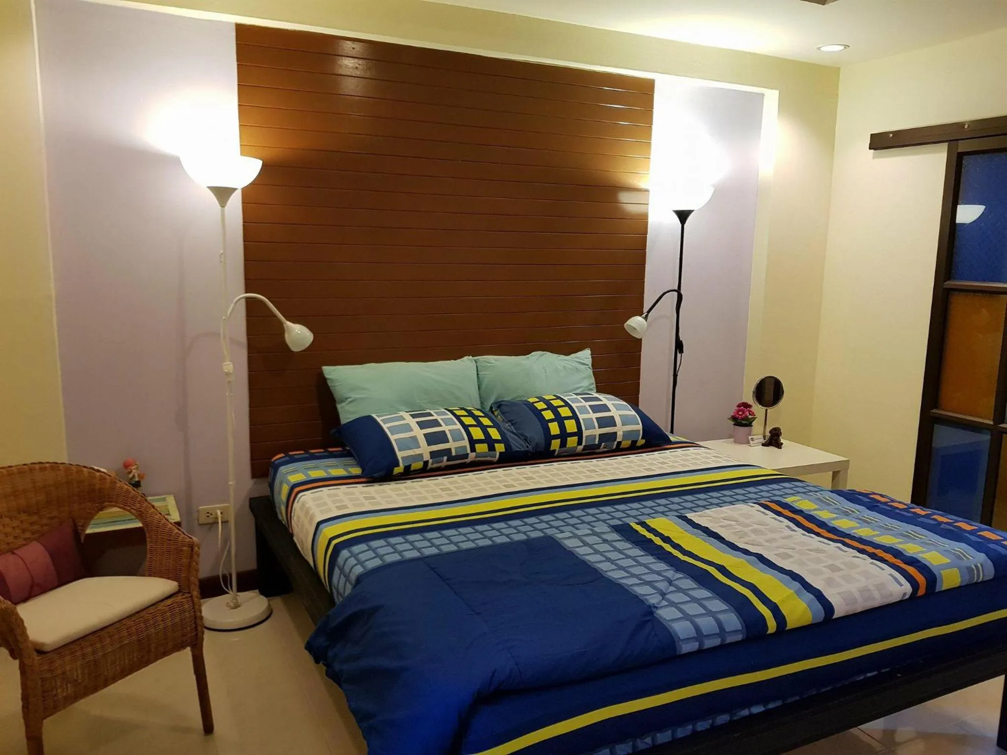 Bed in Baan Baimai Boutique Room