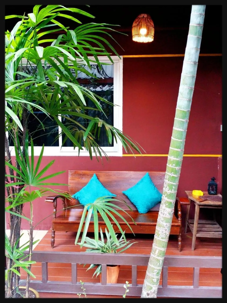 Patio in Baan Baimai Boutique Room